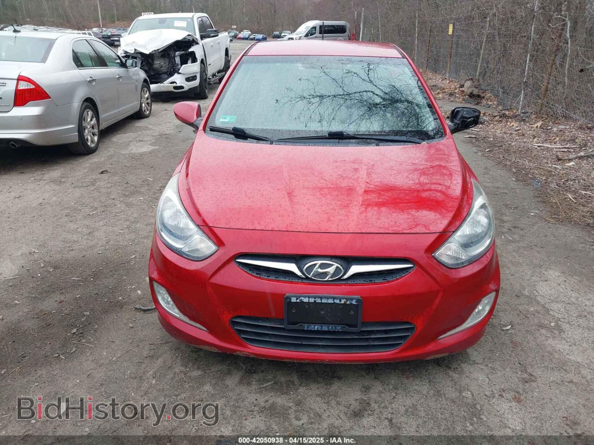 2012 HYUNDAI ACCENT - VIN: KMHCU5AE8CU018361 - Фото 6