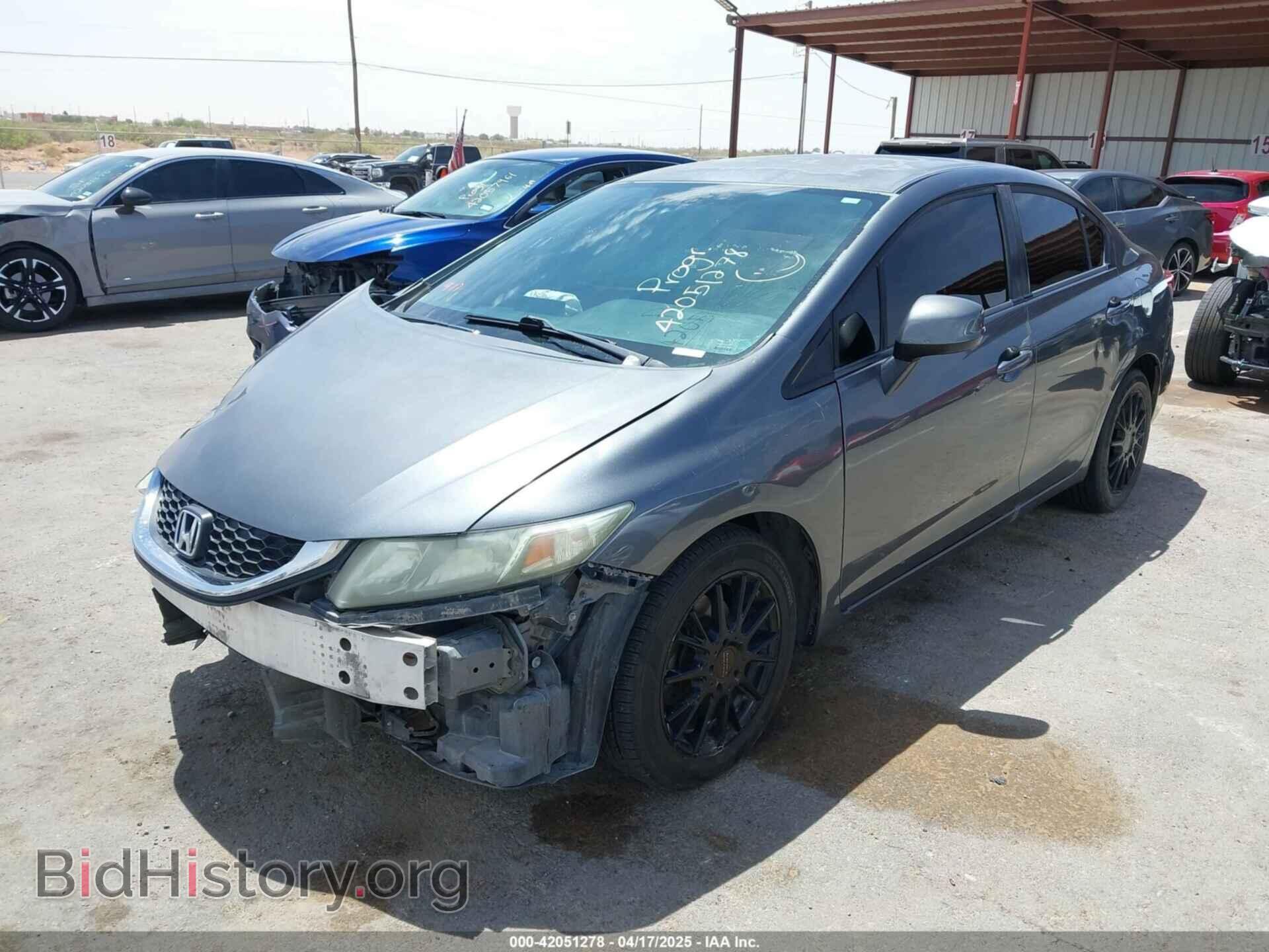 2013 HONDA CIVIC - VIN: 19XFB2F52DE062435 - Фото 2