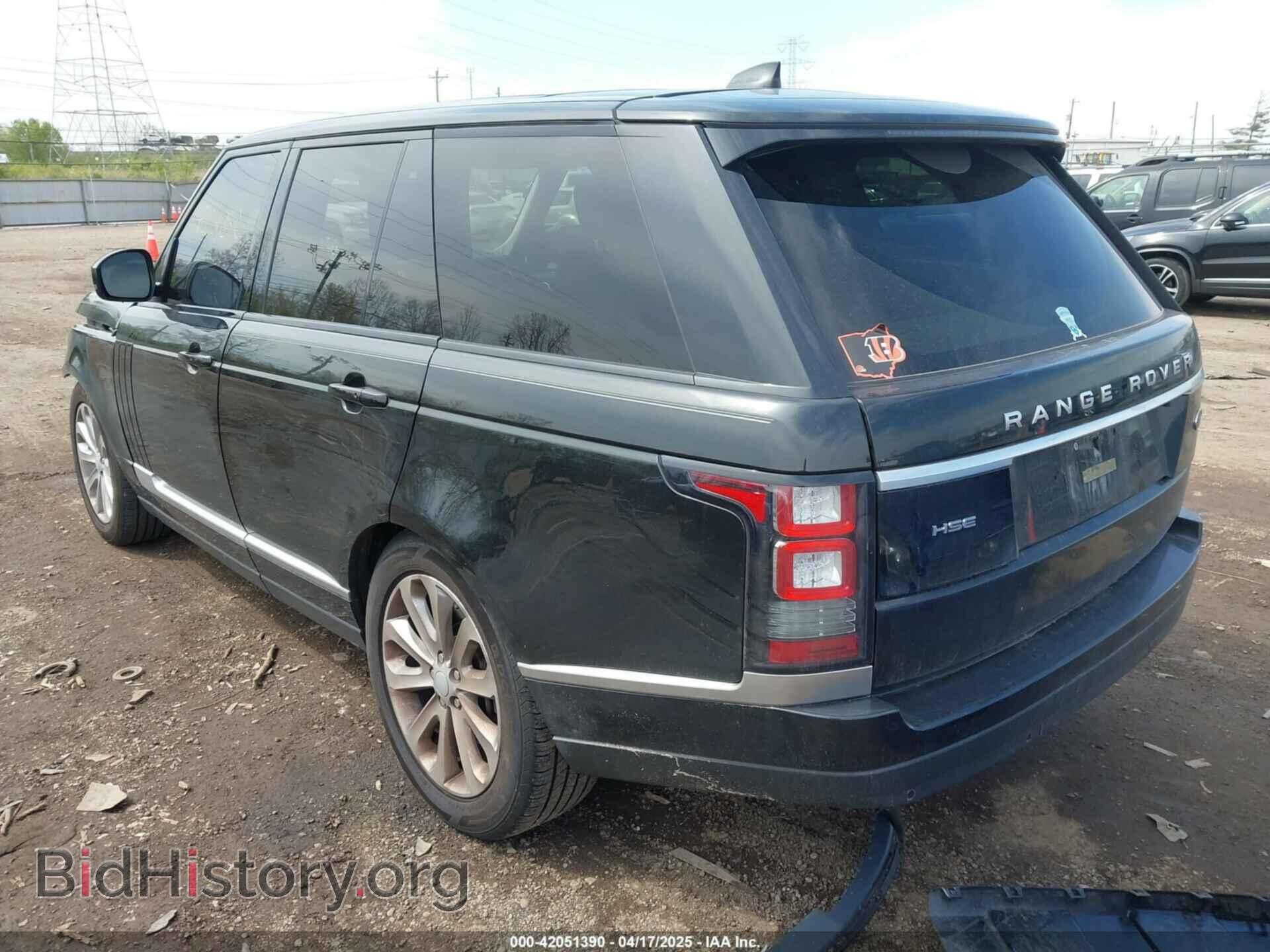 2017 LAND ROVER RANGE ROVER - VIN: SALGS2FV3HA377654 - Фото 3