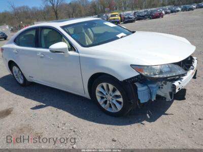 2013 Lexus ES 300H, white — VIN JTHBW1GG2D2007198, IAAI