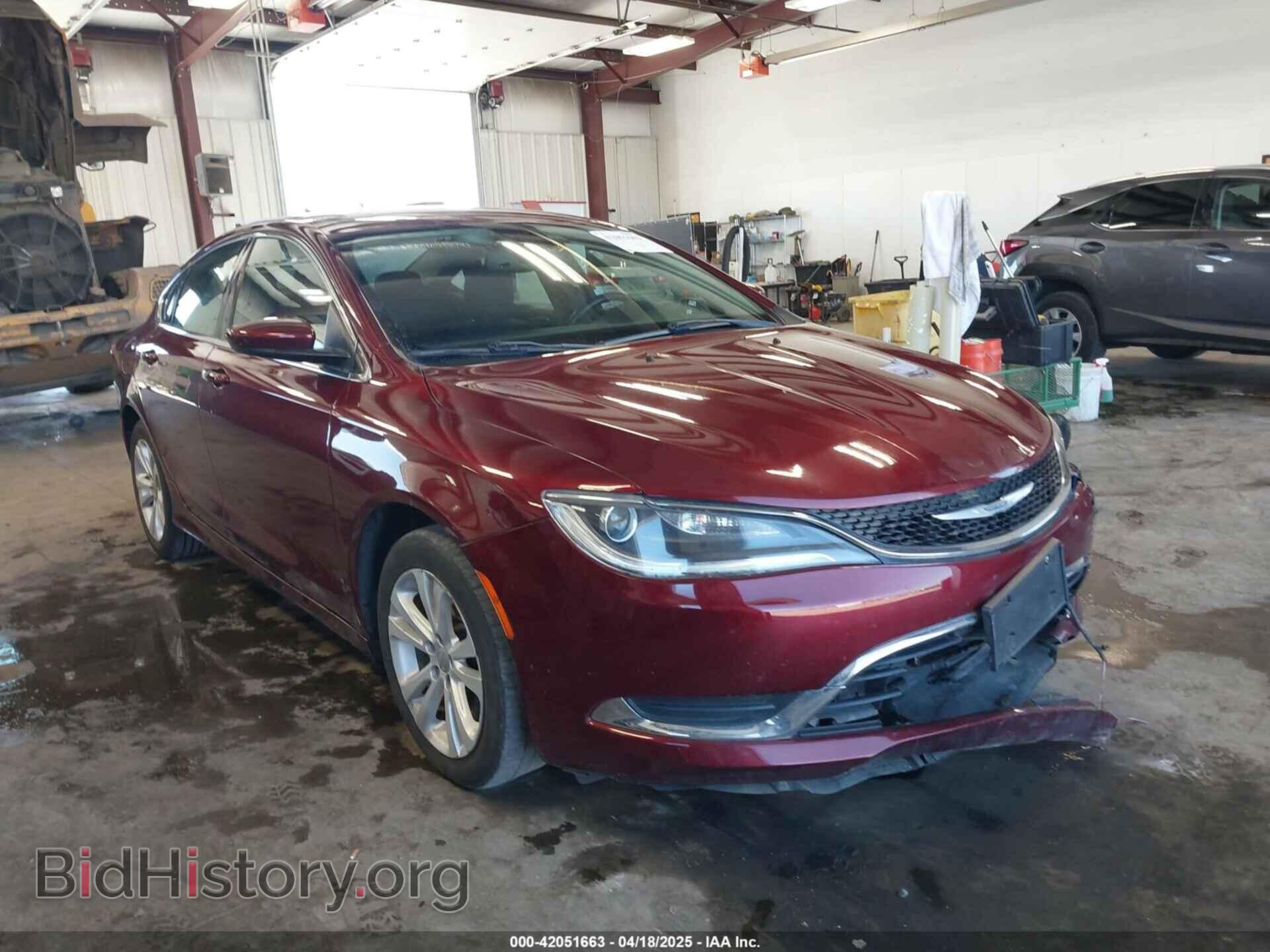 Фотография 1C3CCCAB7GN169259 - CHRYSLER 200 2016