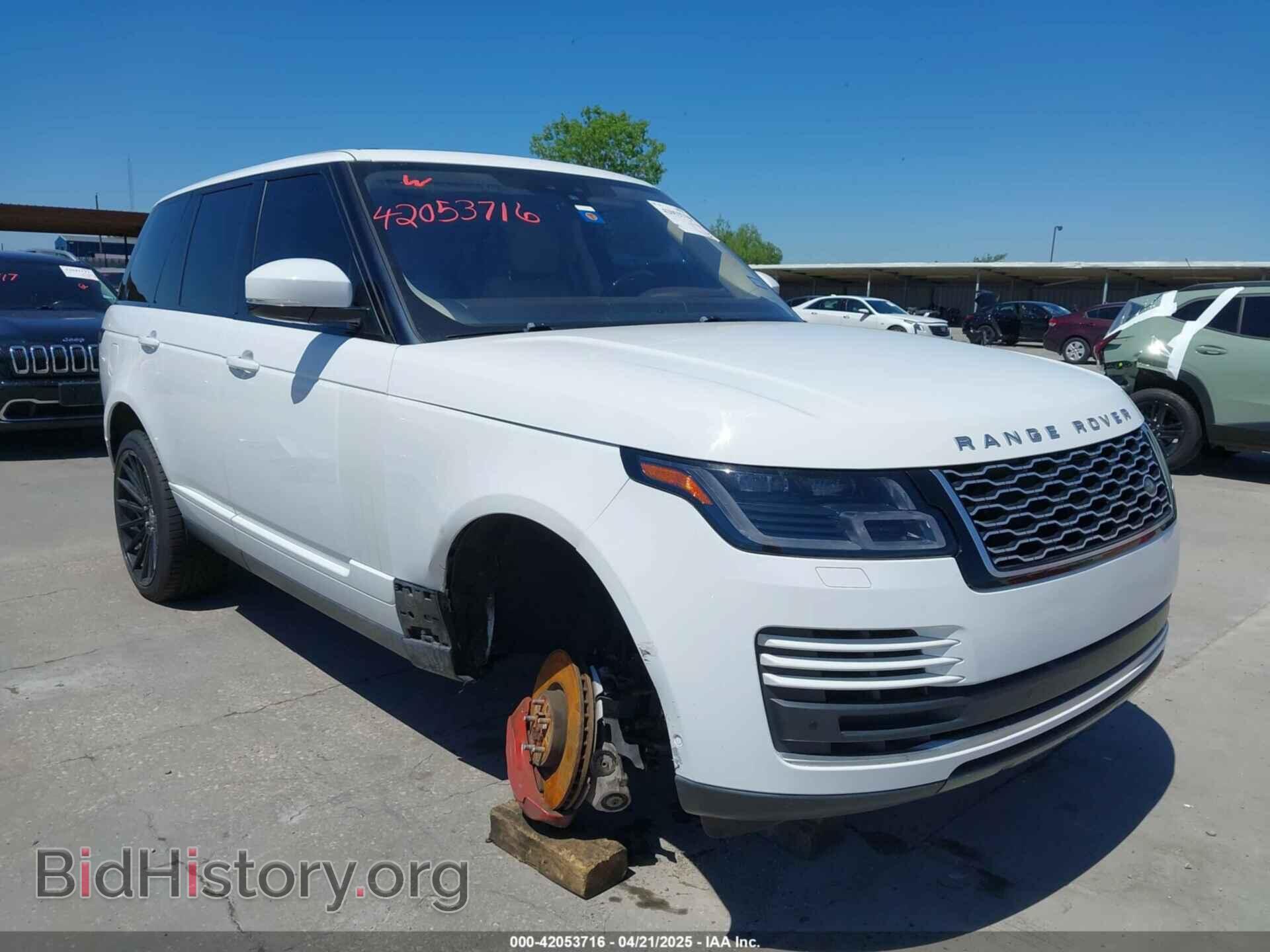 Фотография SALGS2SV5KA542892 - LAND ROVER RANGE ROVER 2019