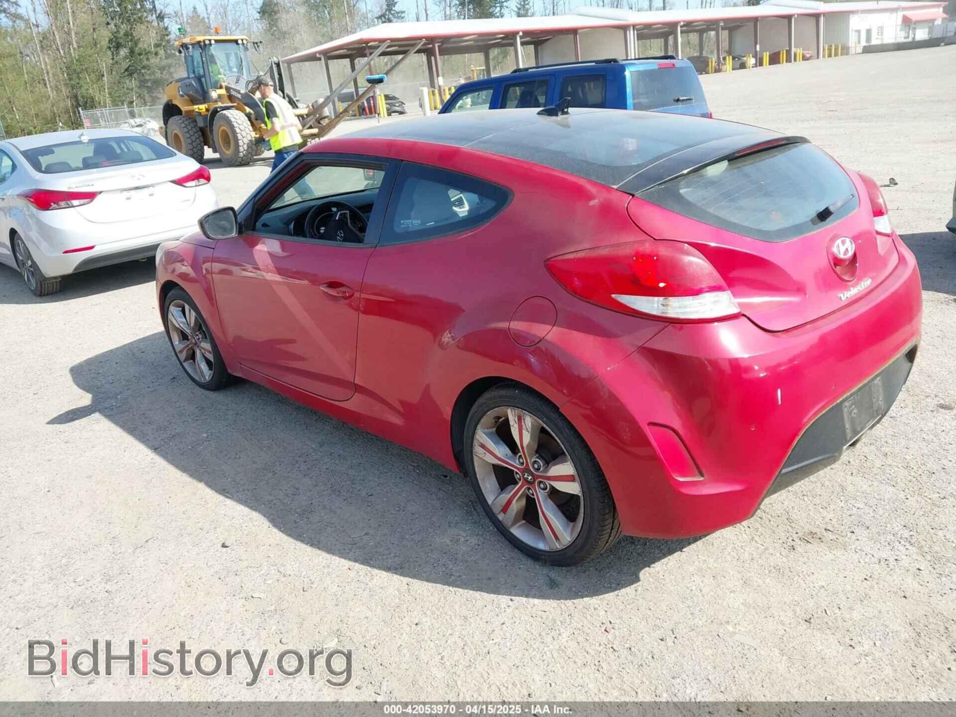2012 HYUNDAI VELOSTER - VIN: KMHTC6AD4CU077164 - Фото 3