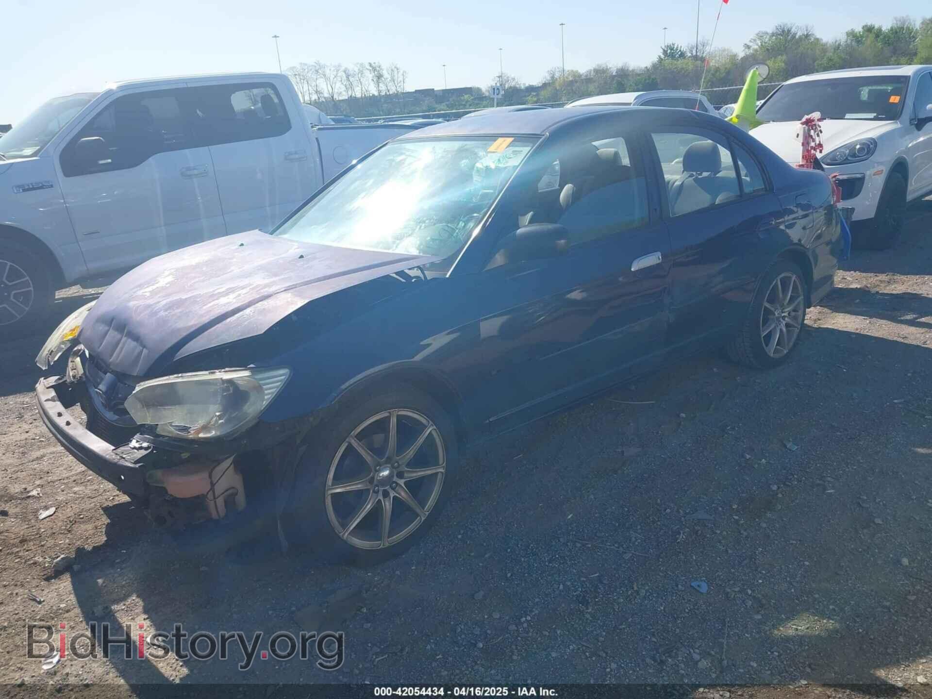 2005 HONDA CIVIC - VIN: 2HGES16595H535227 - Фото 2