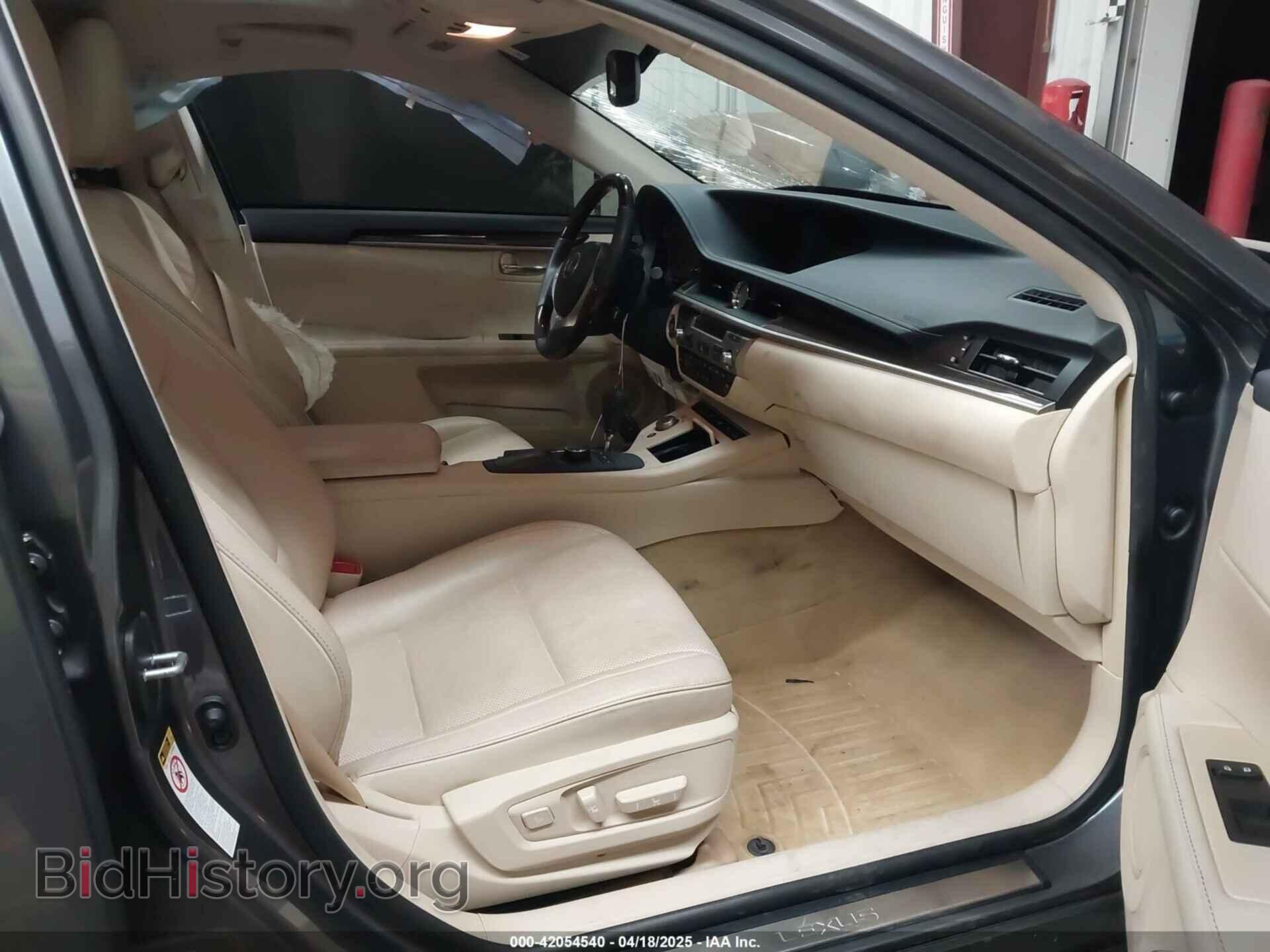 2013 LEXUS ES - VIN: JTHBK1GG3D2069804 - Фото 5