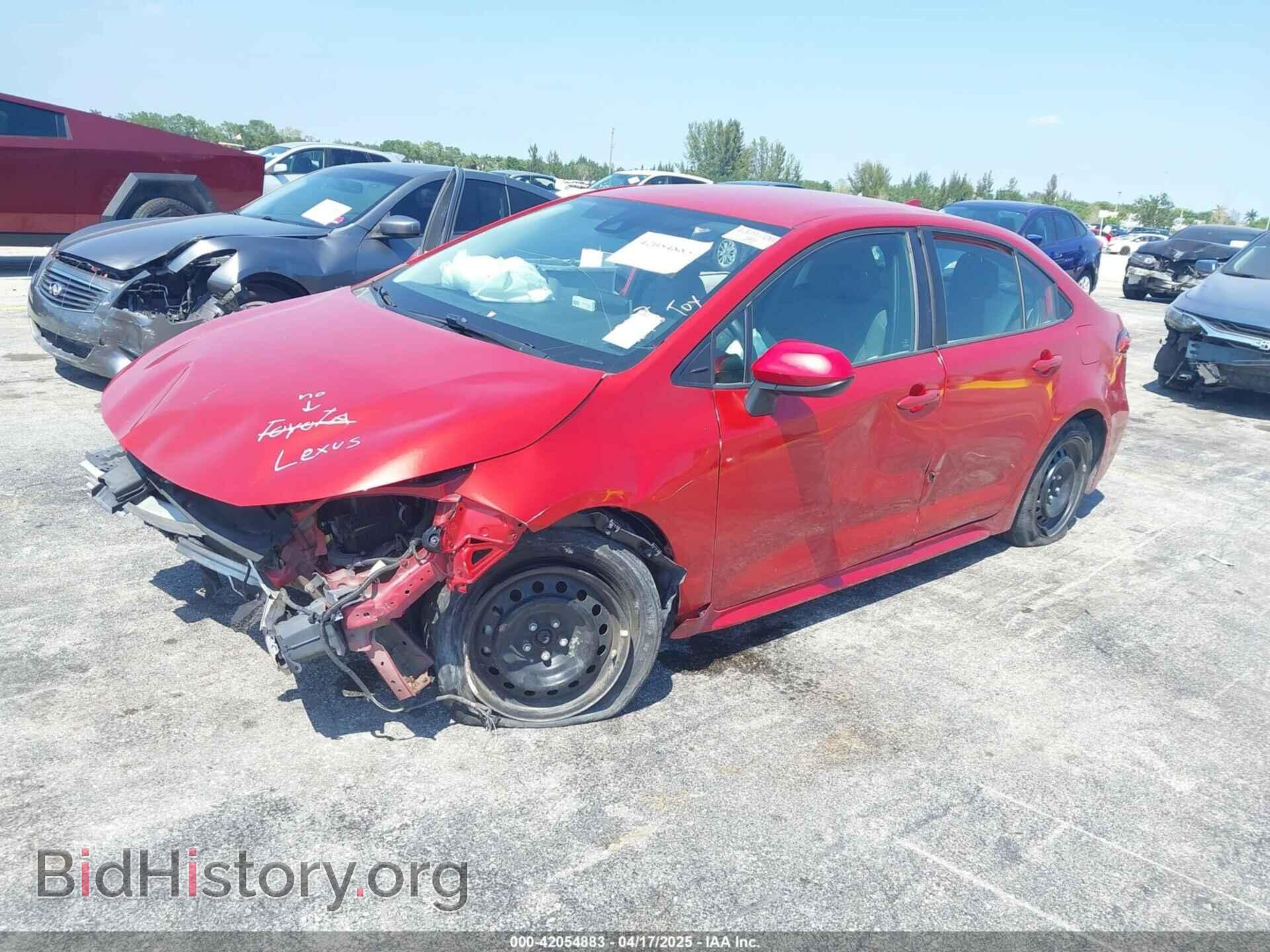 2020 TOYOTA COROLLA - VIN: 5YFEPRAE8LP032107 - Фото 2