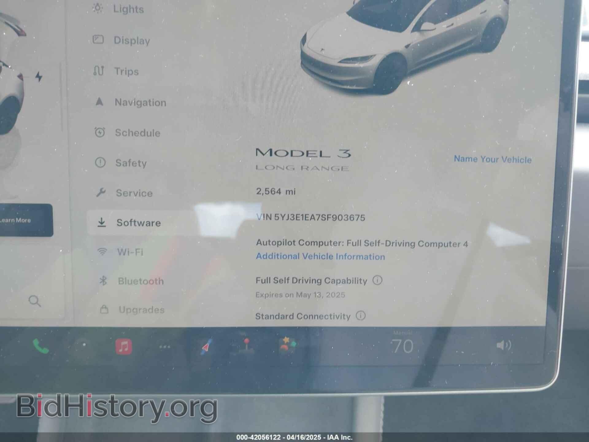 2025 TESLA MODEL 3 - VIN: 5YJ3E1EA7SF903675 - Фото 7