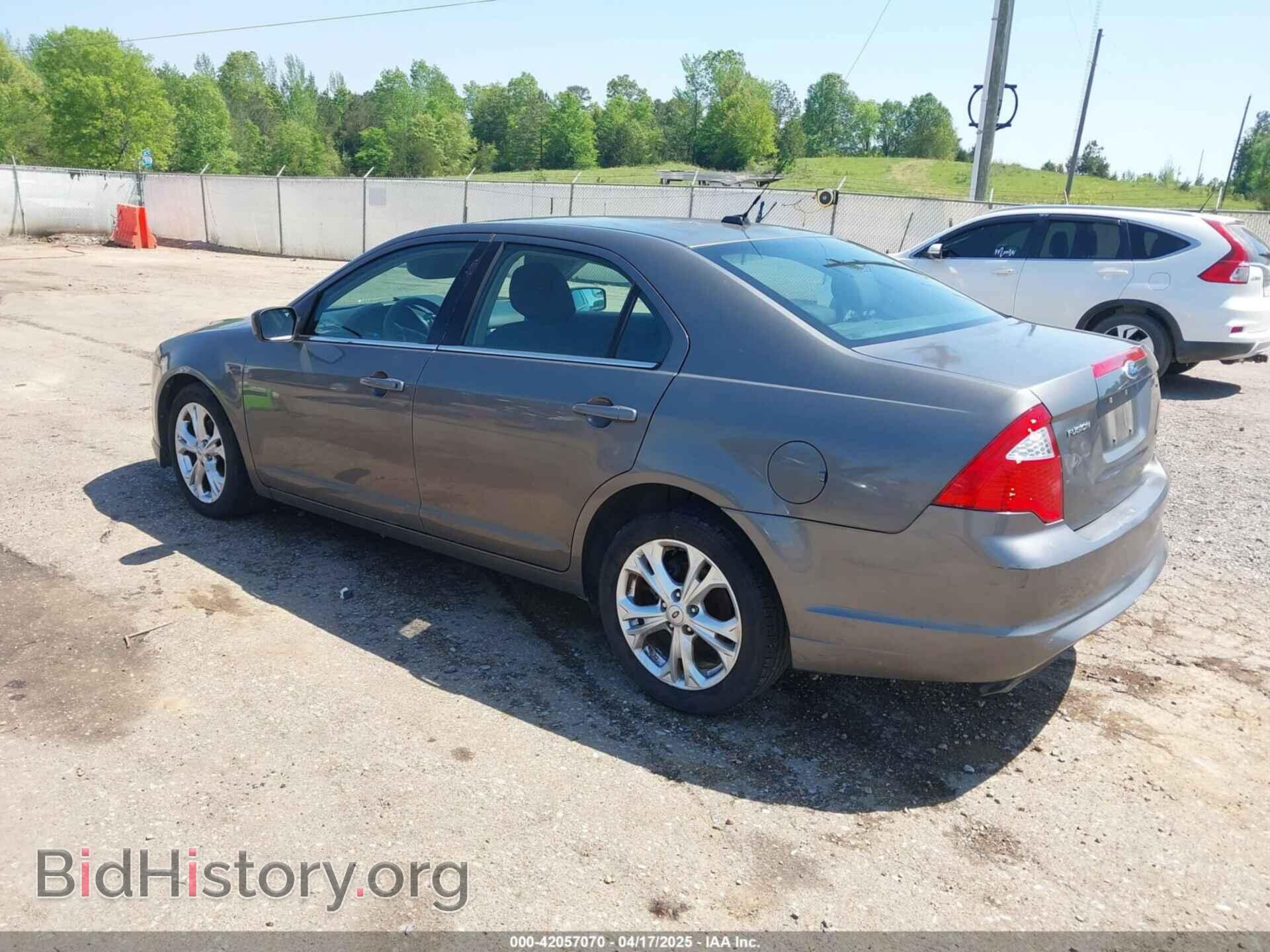 2012 FORD FUSION - VIN: 3FAHP0HA4CR232641 - Фото 3