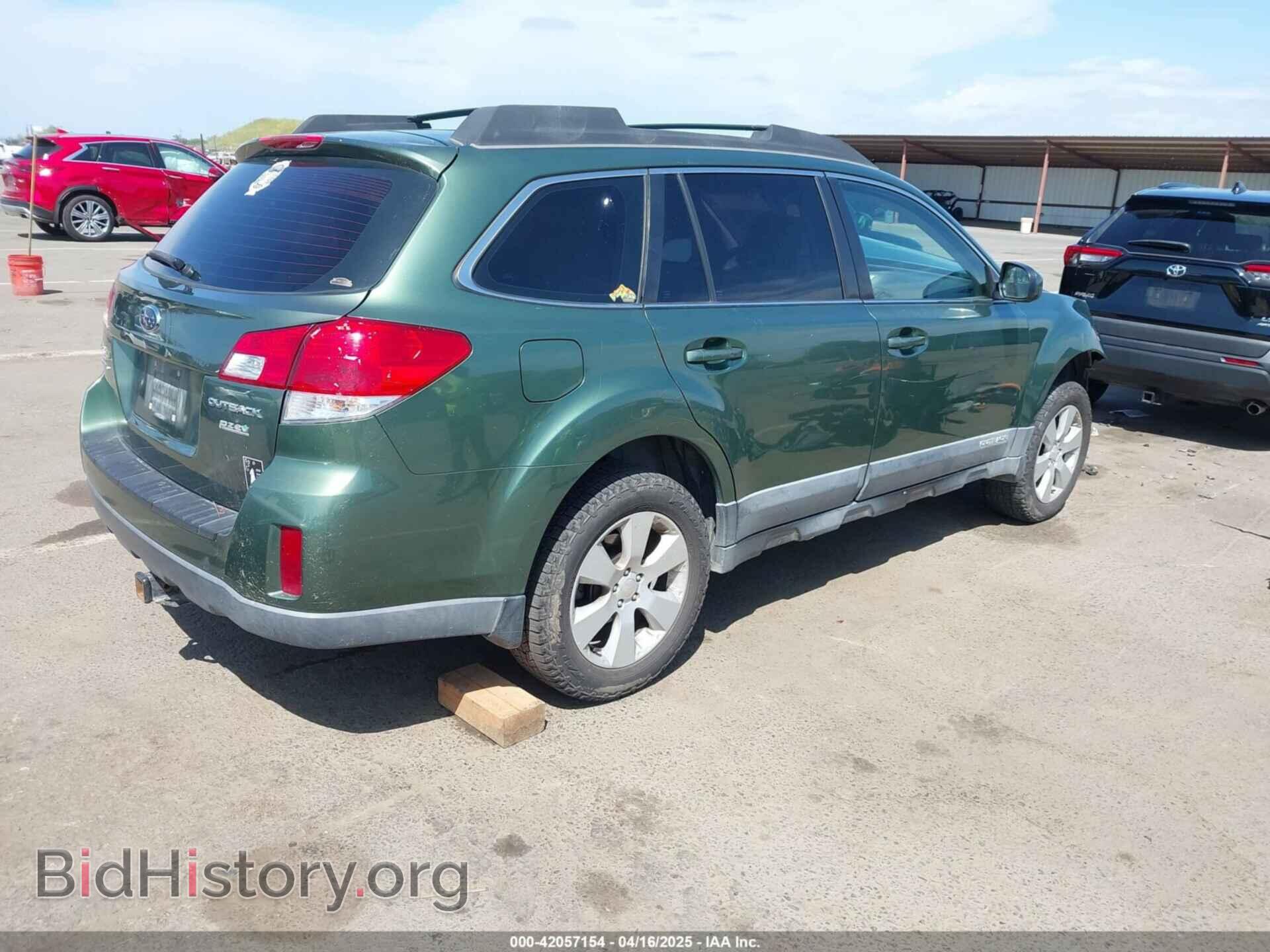 2012 SUBARU OUTBACK - VIN: 4S4BRBAC0C3205366 - Фото 4