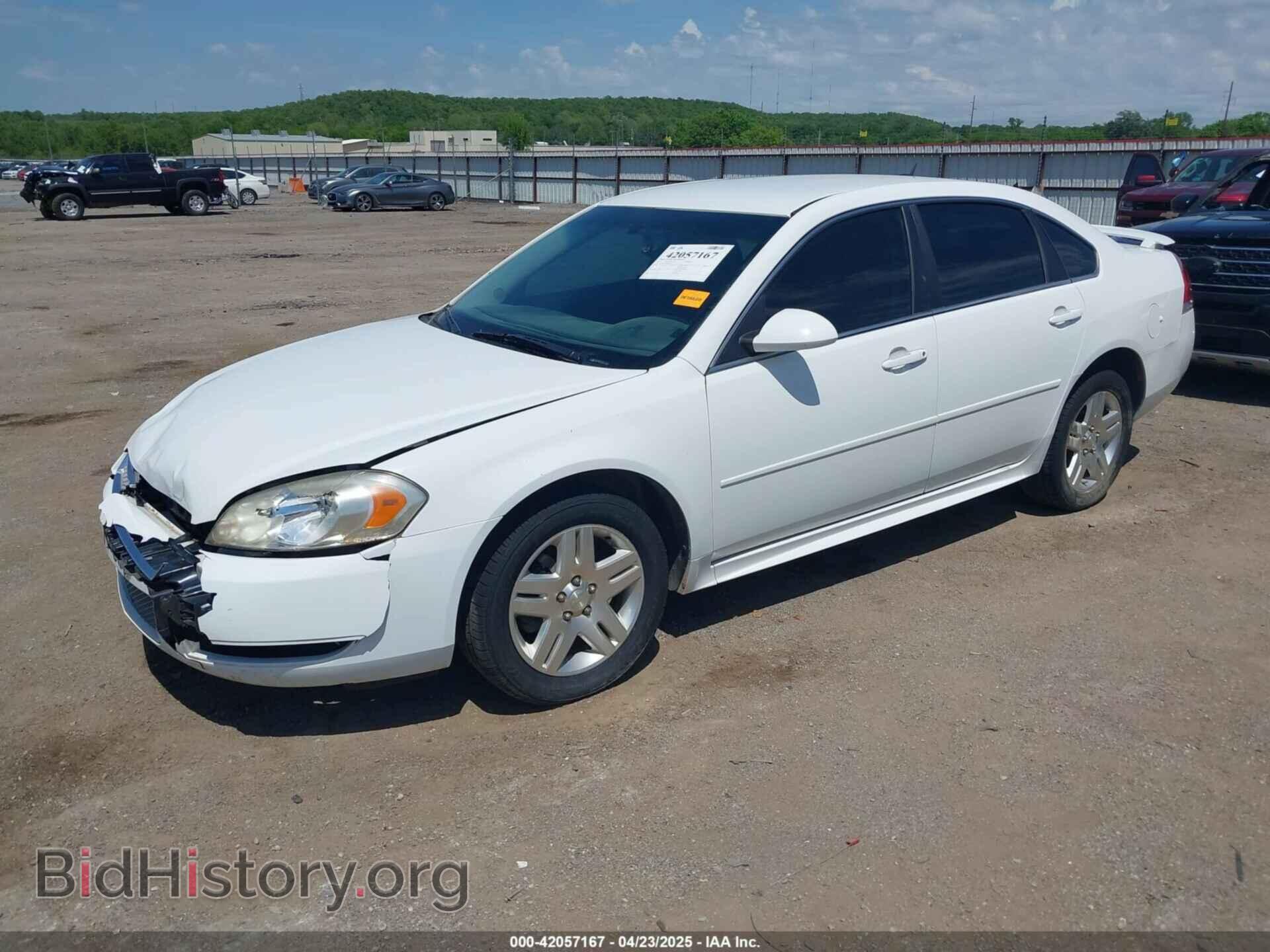 2013 CHEVROLET IMPALA - VIN: 2G1WB5E34D1144027 - Фото 2
