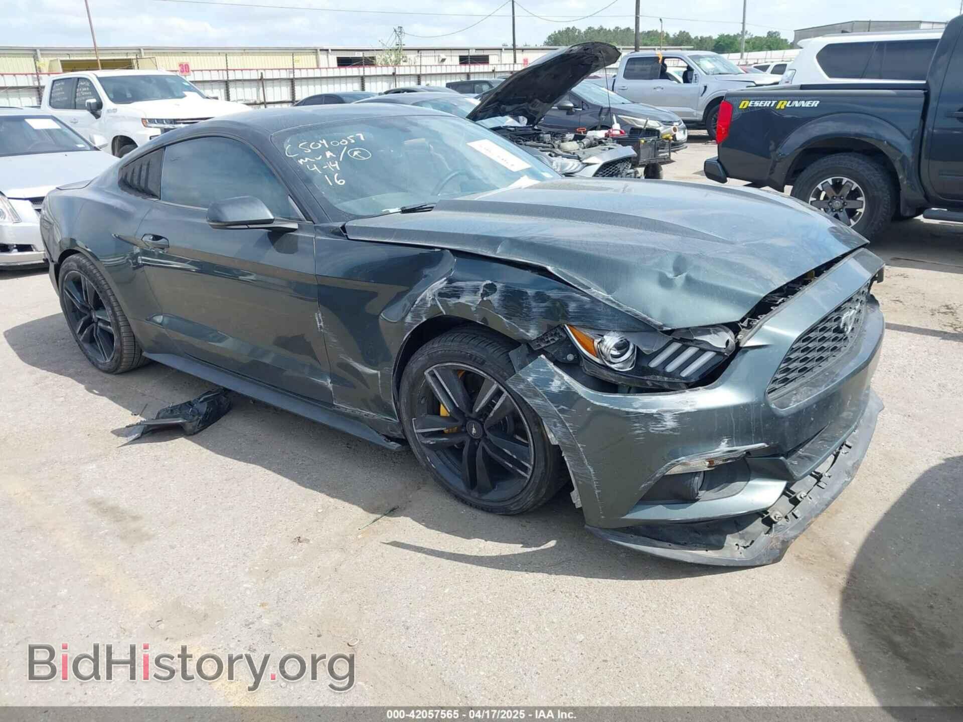 Фотография 1FA6P8TH0G5289907 - FORD MUSTANG 2016