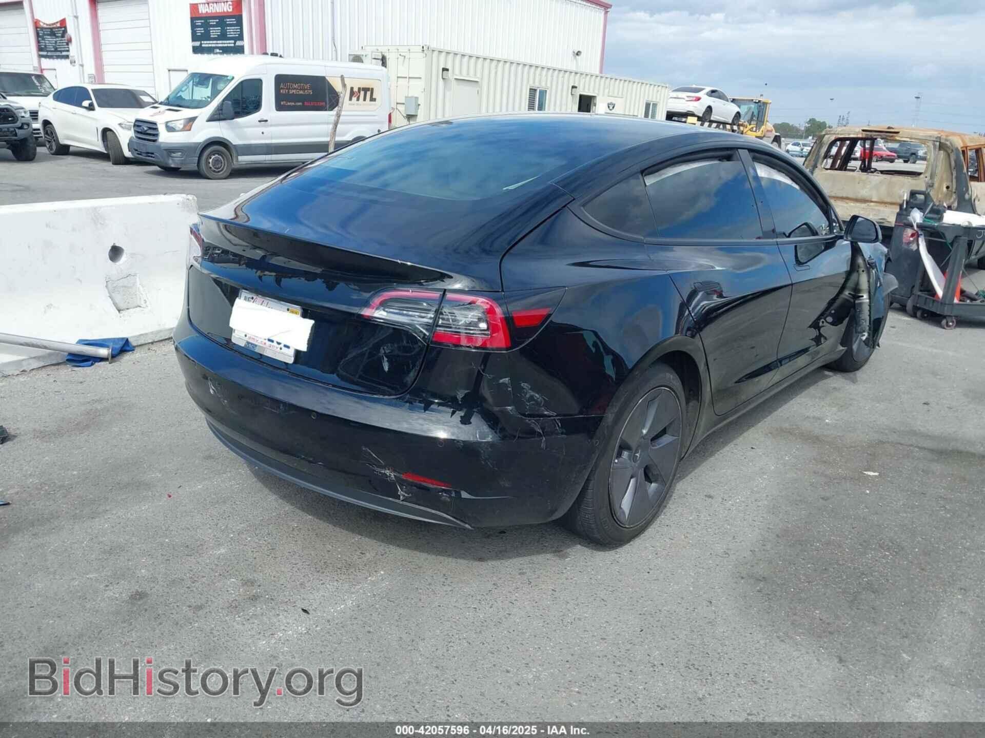 2022 TESLA MODEL 3 - VIN: 5YJ3E1EA7NF314744 - Фото 4