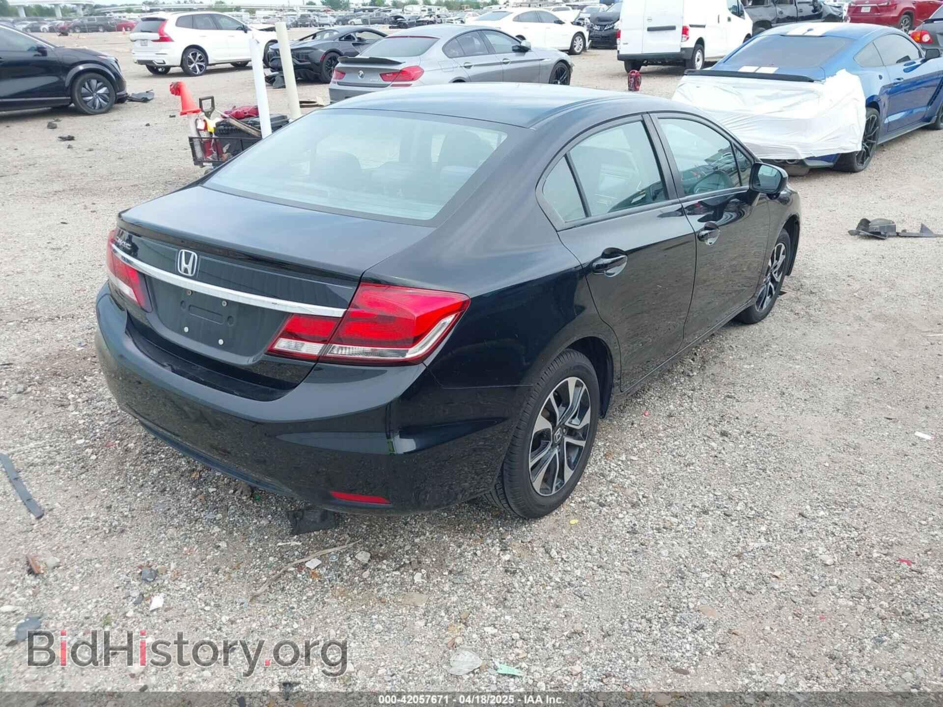 2014 HONDA CIVIC - VIN: 19XFB2F88EE012683 - Фото 4