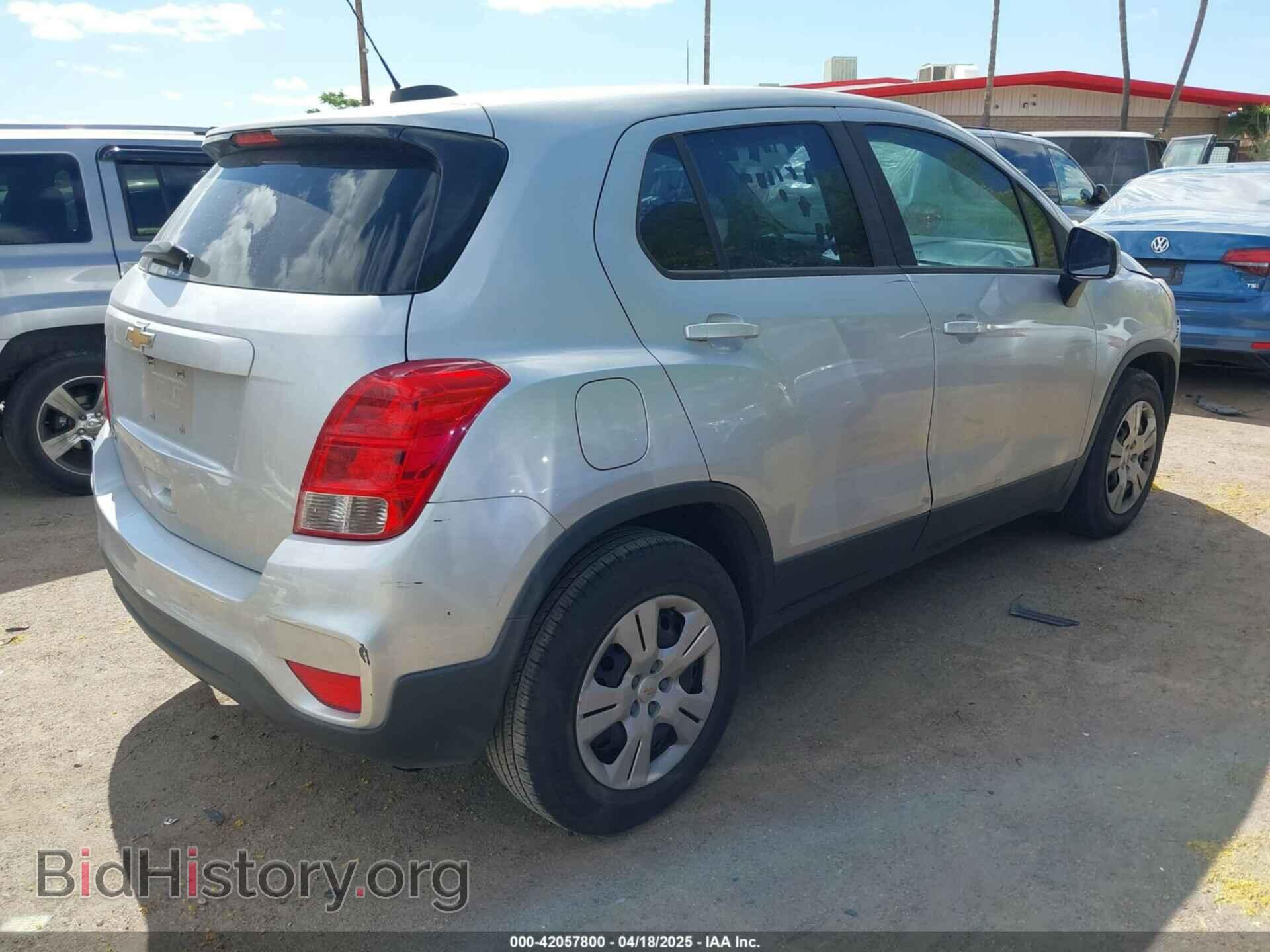 2017 CHEVROLET TRAX - VIN: KL7CJKSB3HB245974 - Фото 4