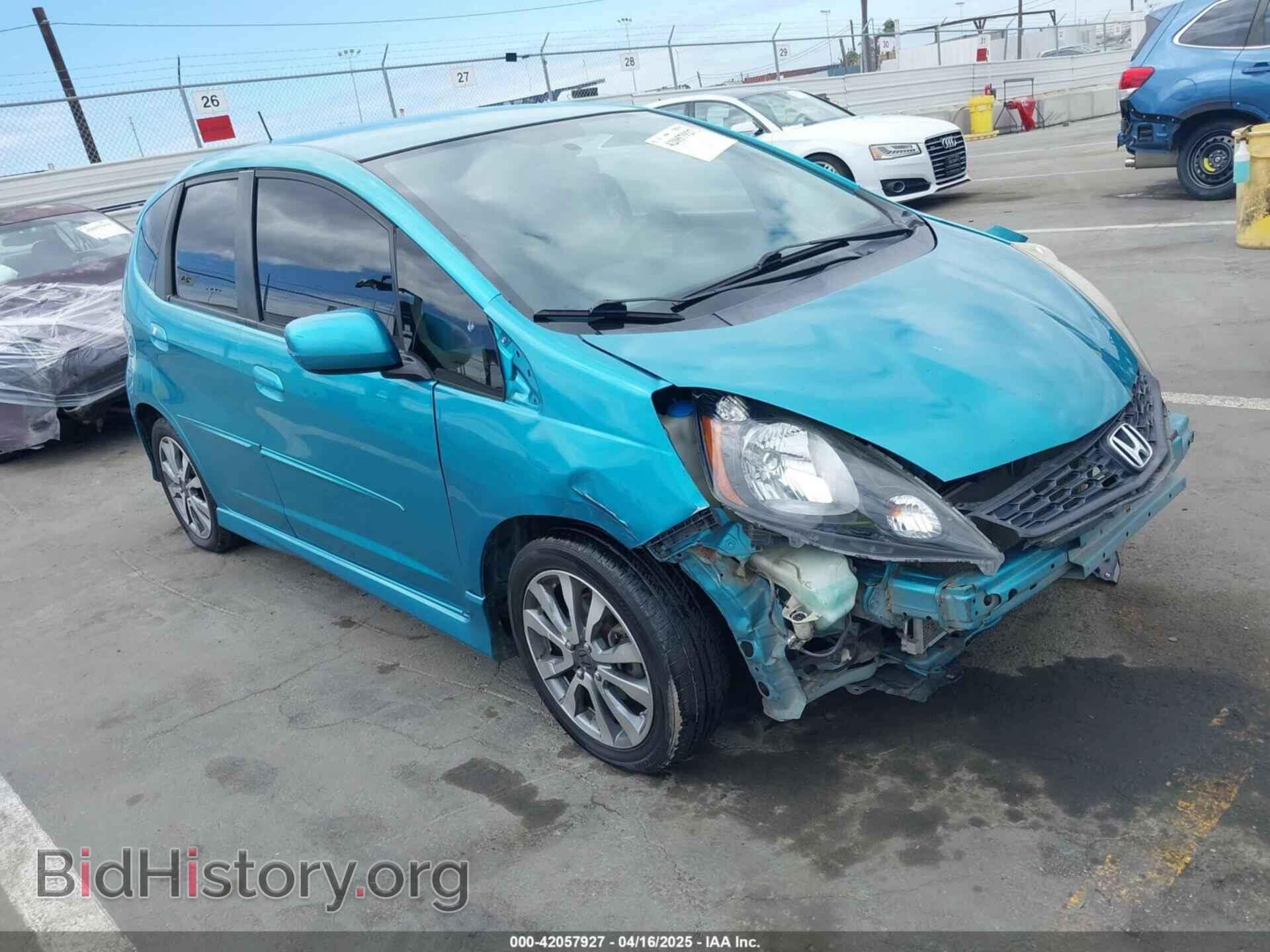 Photo JHMGE8G58DC053743 - HONDA FIT 2013
