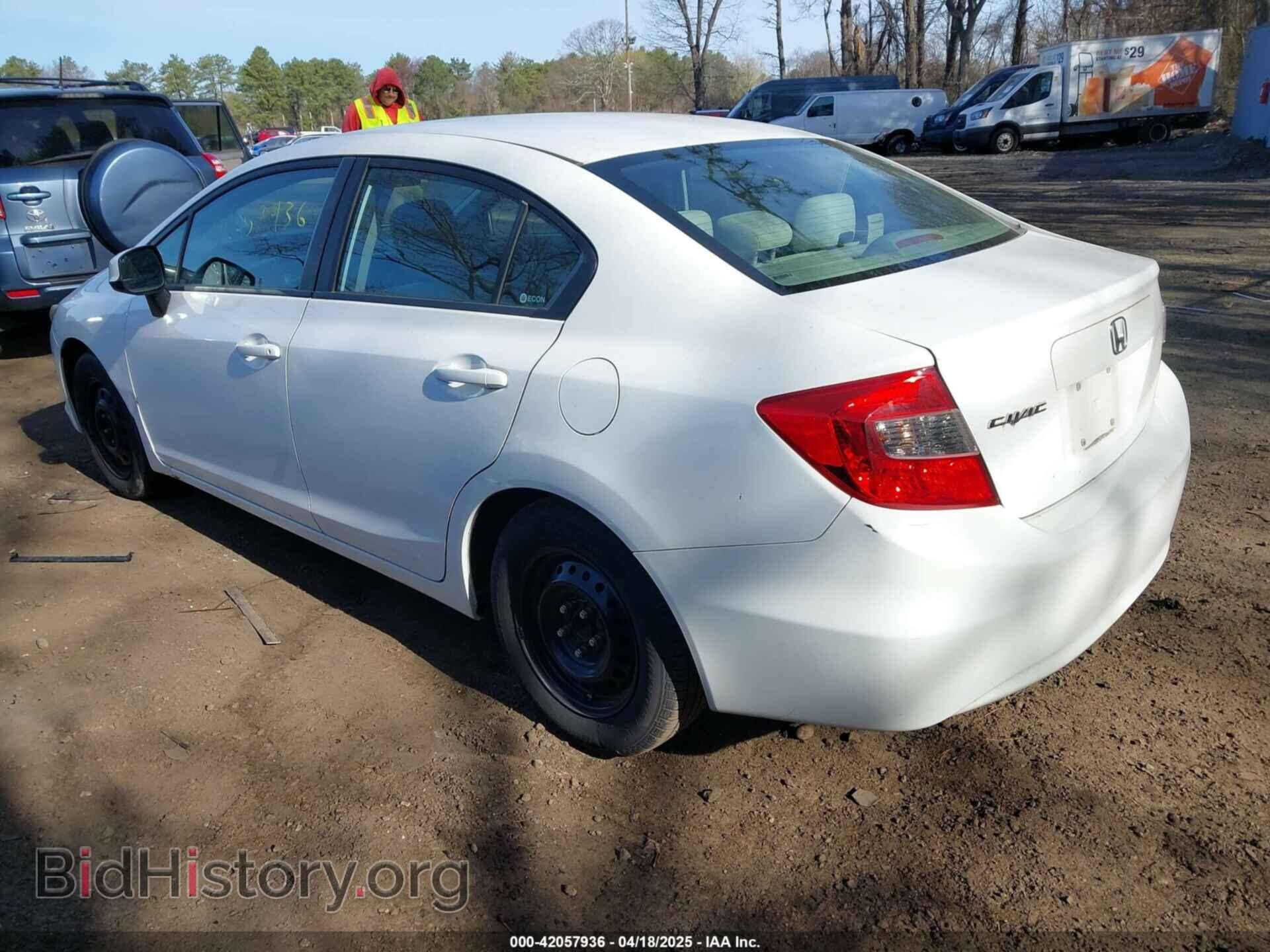 2012 HONDA CIVIC - VIN: 19XFB2F58CE375049 - Фото 3