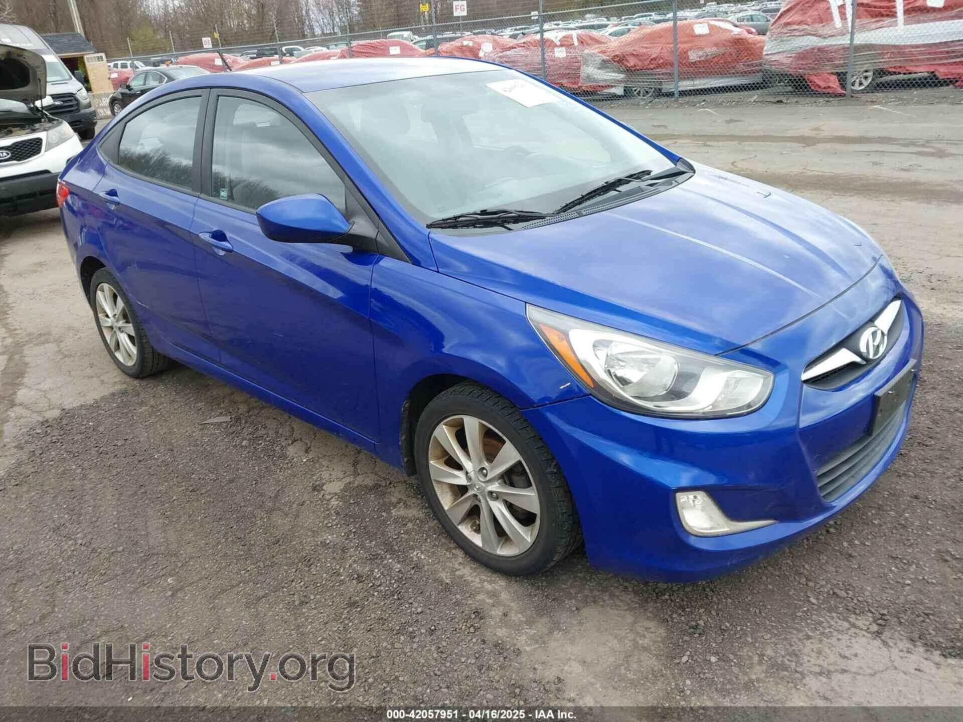 Фотография KMHCU4AE8CU115781 - HYUNDAI ACCENT 2012