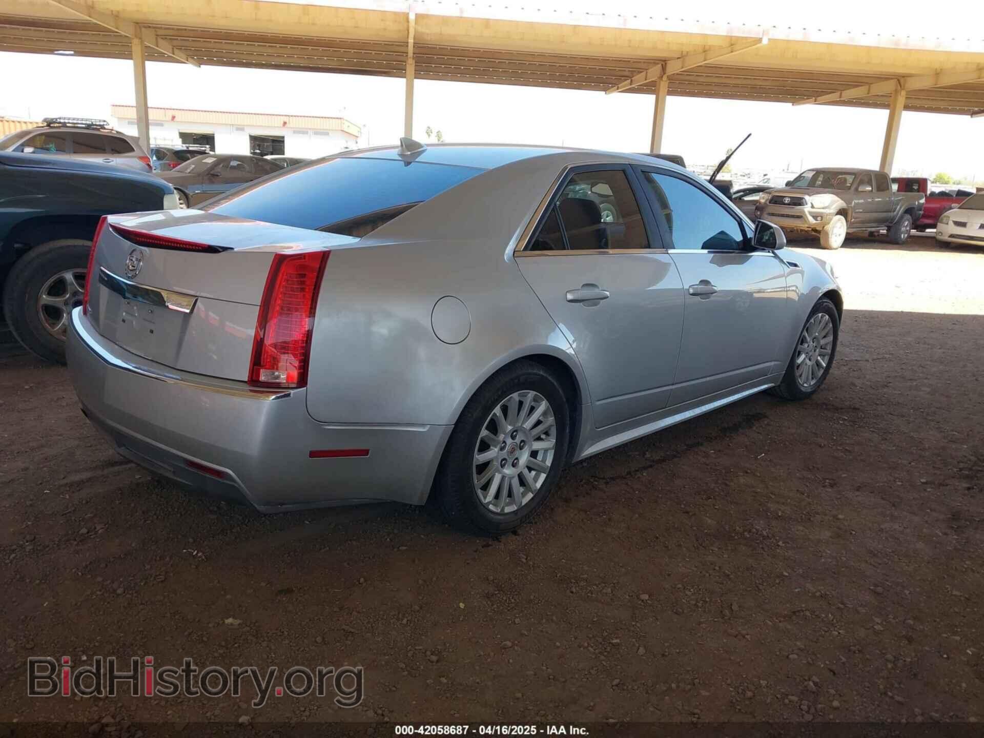2013 CADILLAC CTS - VIN: 1G6DE5E52D0156666 - Фото 4