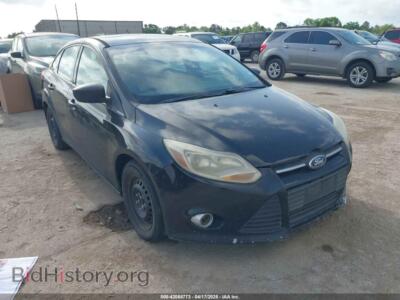 2012 Ford FOCUS SE, black — VIN 1FAHP3F24CL381806, IAAI