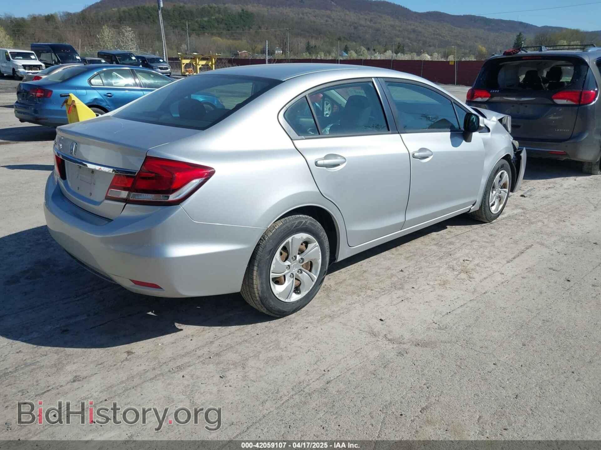 2013 HONDA CIVIC - VIN: 2HGFB2F57DH583723 - Фото 4