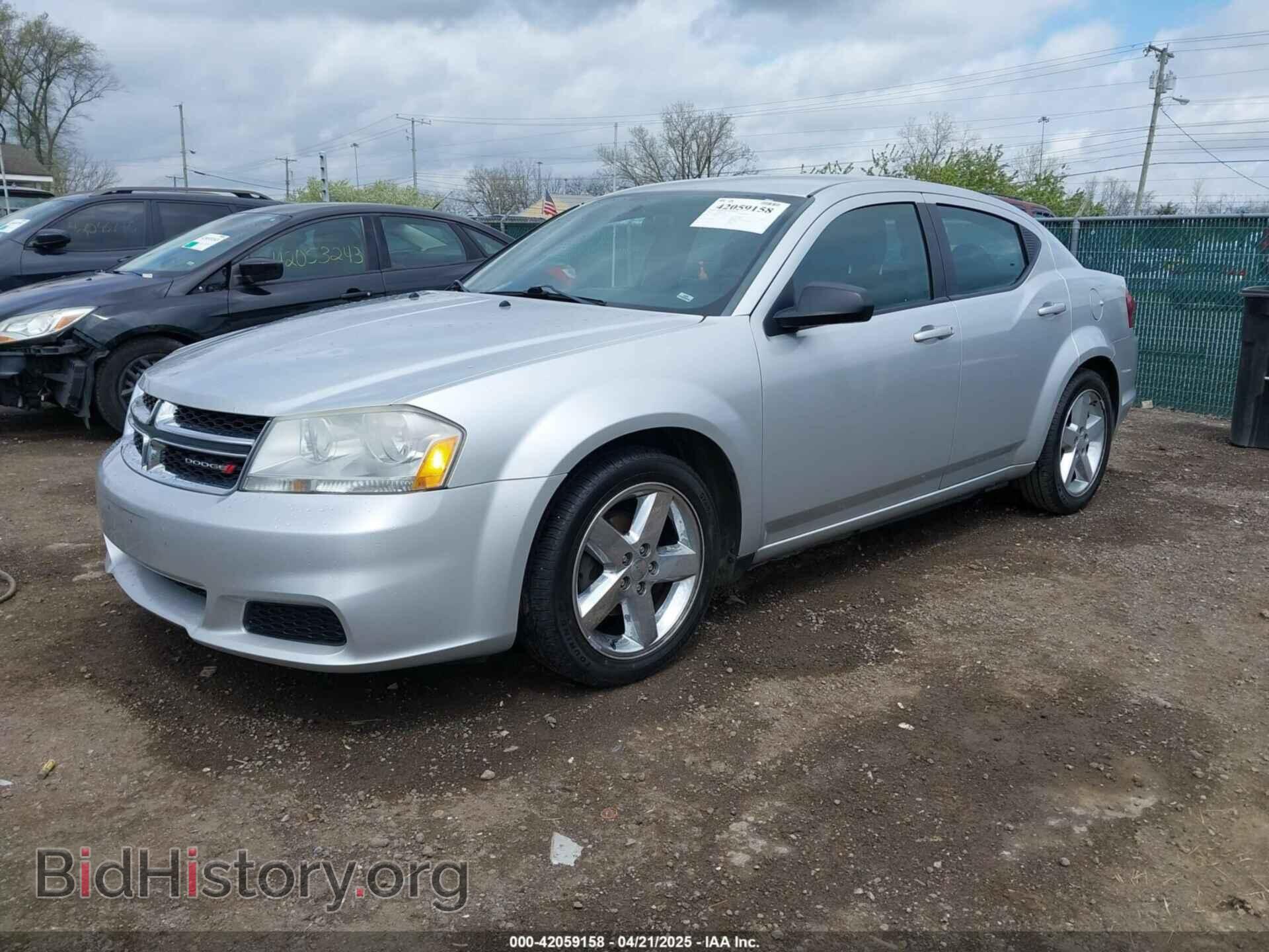 2012 DODGE AVENGER - VIN: 1C3CDZAB3CN324335 - Фото 2