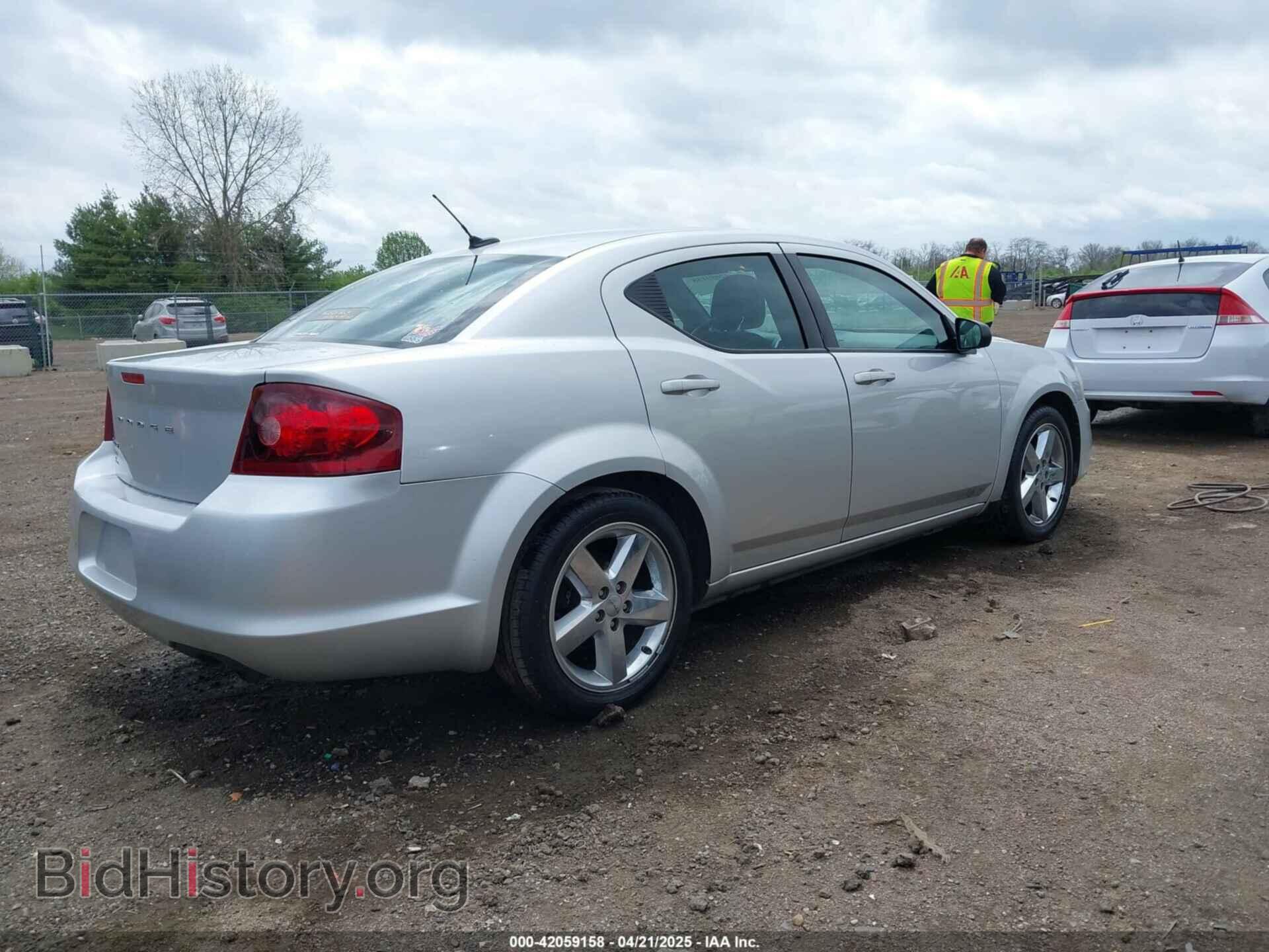 2012 DODGE AVENGER - VIN: 1C3CDZAB3CN324335 - Фото 4