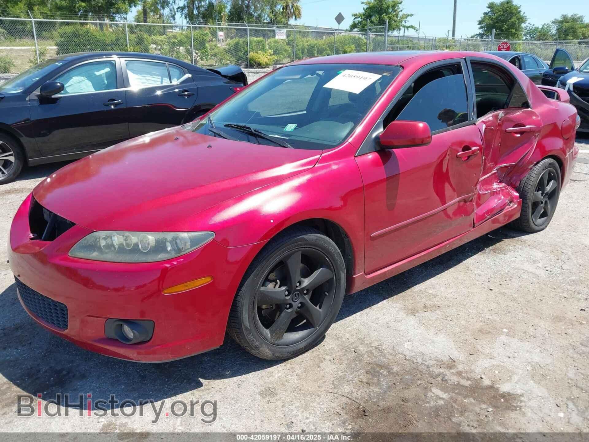2006 MAZDA MAZDA6 - VIN: 1YVHP80CX65M48596 - Фото 2