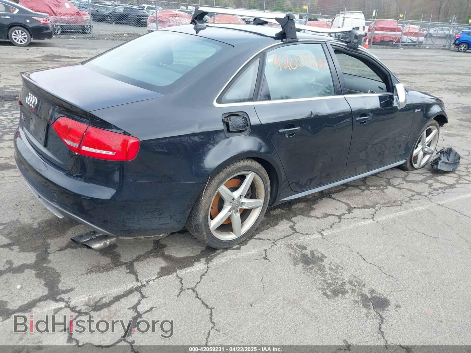 2012 AUDI S4 - VIN: WAUDGAFL4CA092360 - Фото 4
