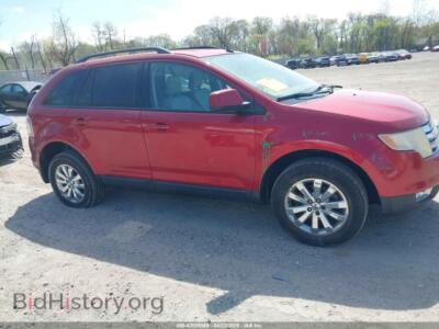 2007 Ford EDGE SEL, красный — VIN 2FMDK48C17BA56194, IAAI