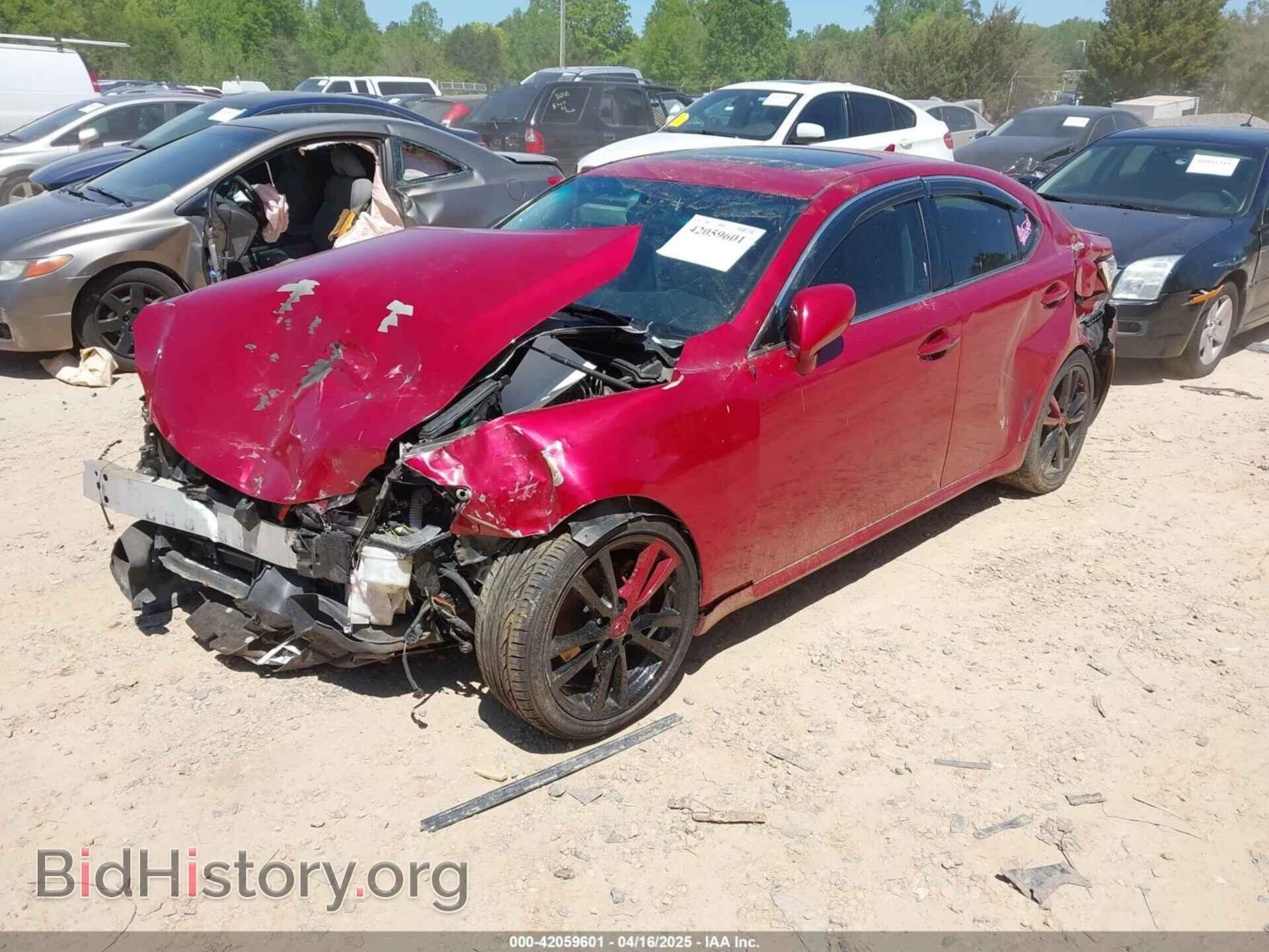 2008 LEXUS IS 250 - VIN: JTHBK262785078358 - Фото 2