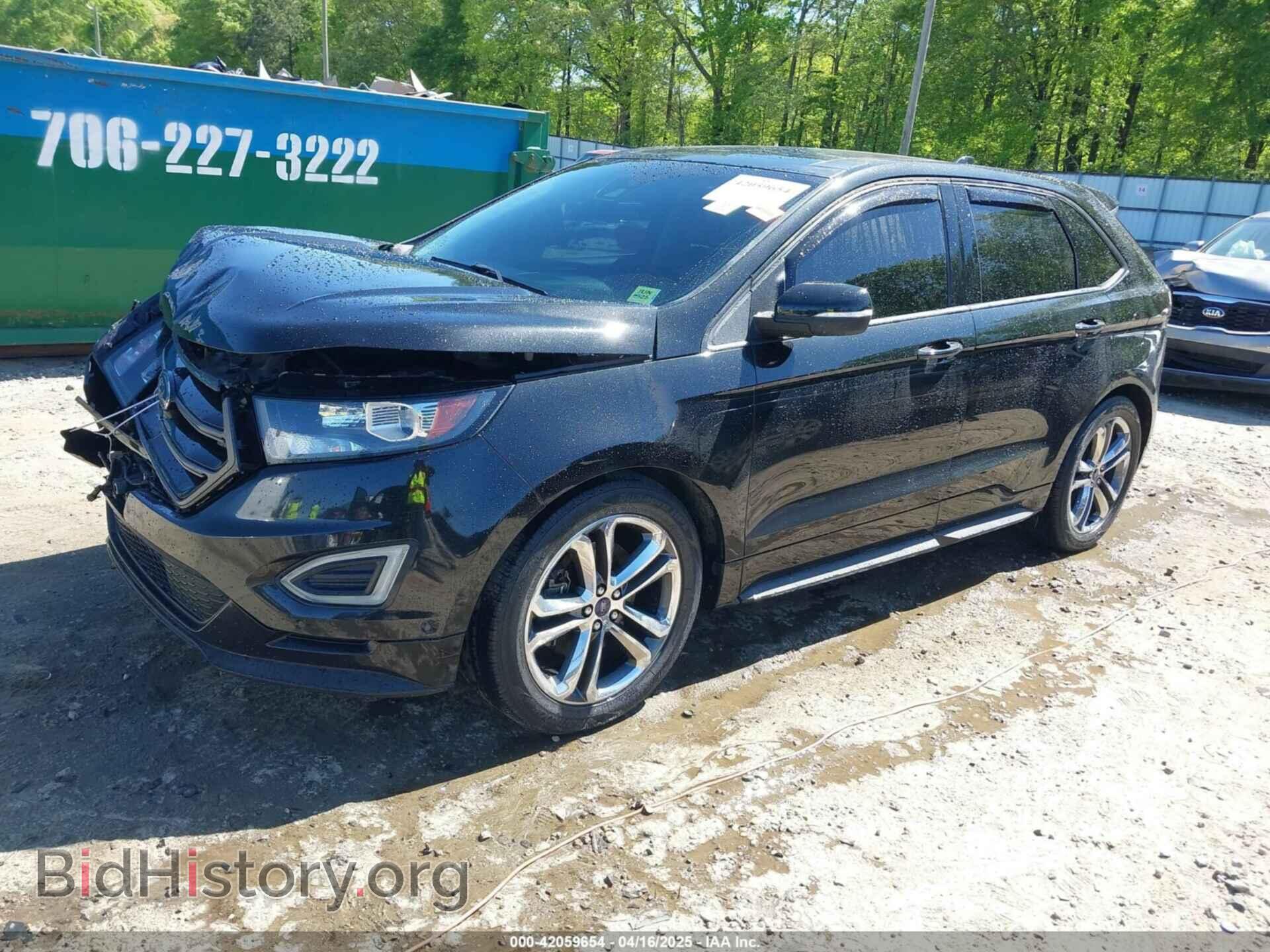 2015 FORD EDGE - VIN: 2FMTK3APXFBB02283 - Фото 2