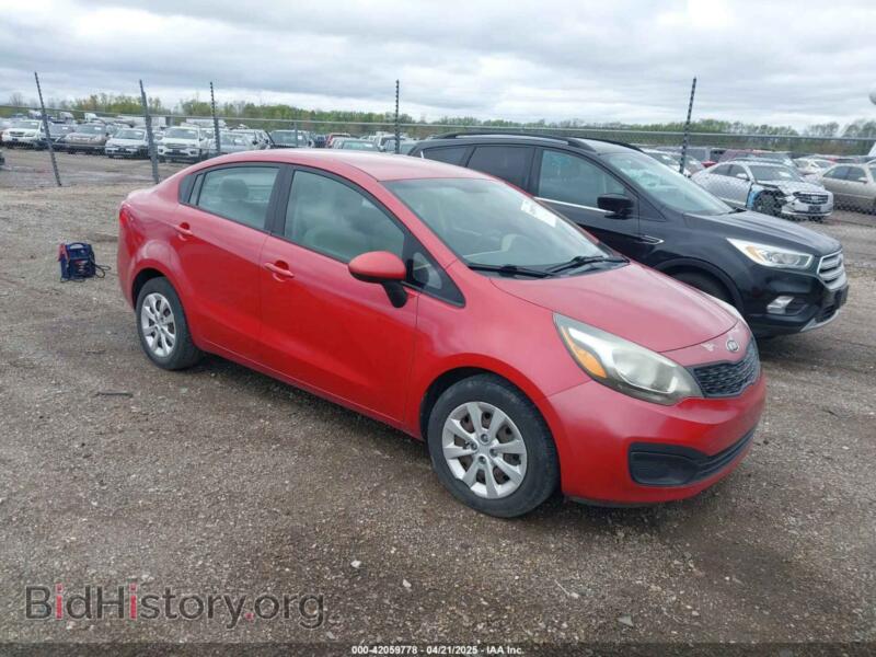 2012 Kia RIO LX (VIN KNADM4A30C6094000) — photo 1 of 11, IAAI, damage: mechanical
