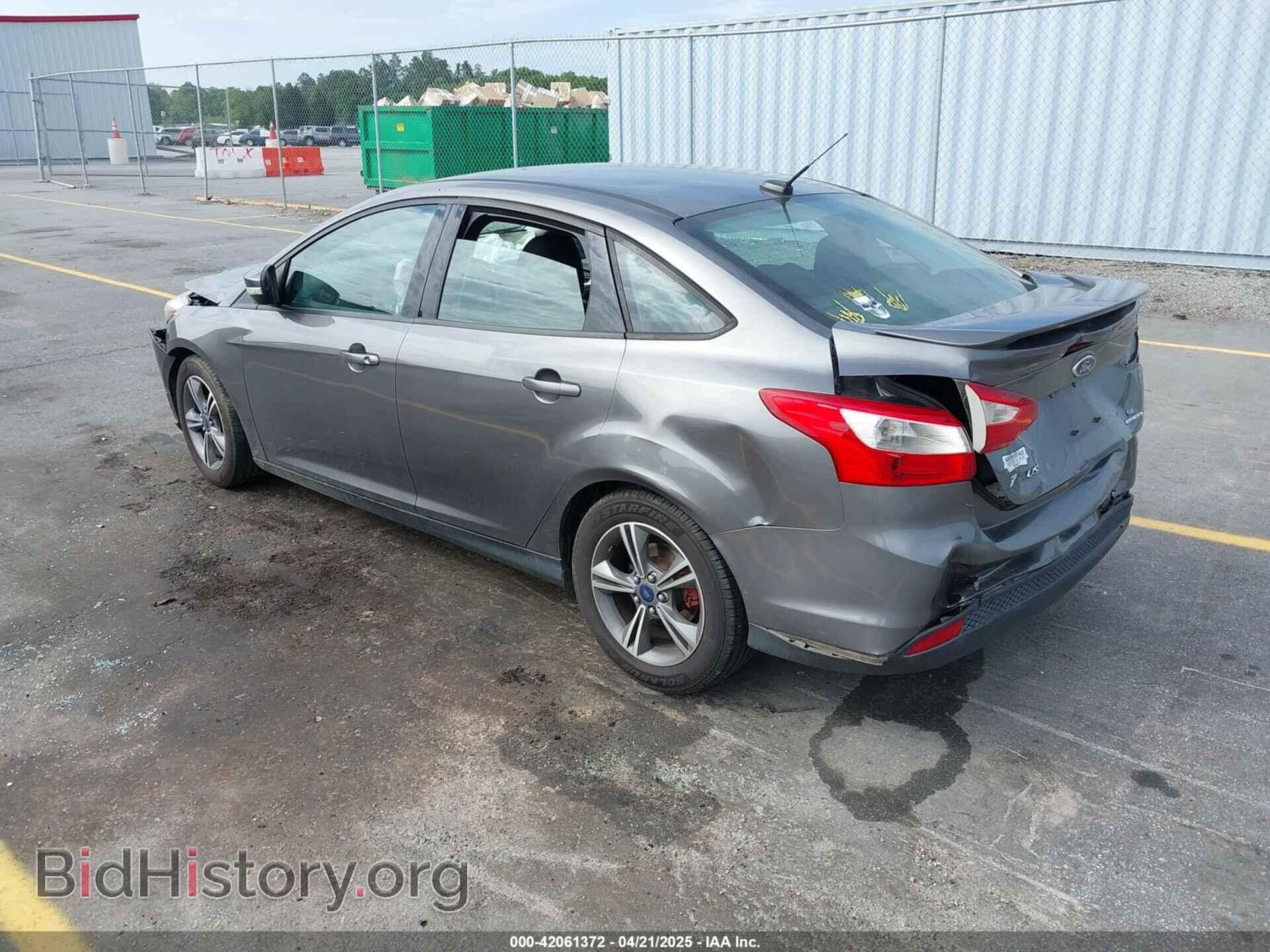 2014 FORD FOCUS - VIN: 1FADP3F25EL338755 - Фото 3