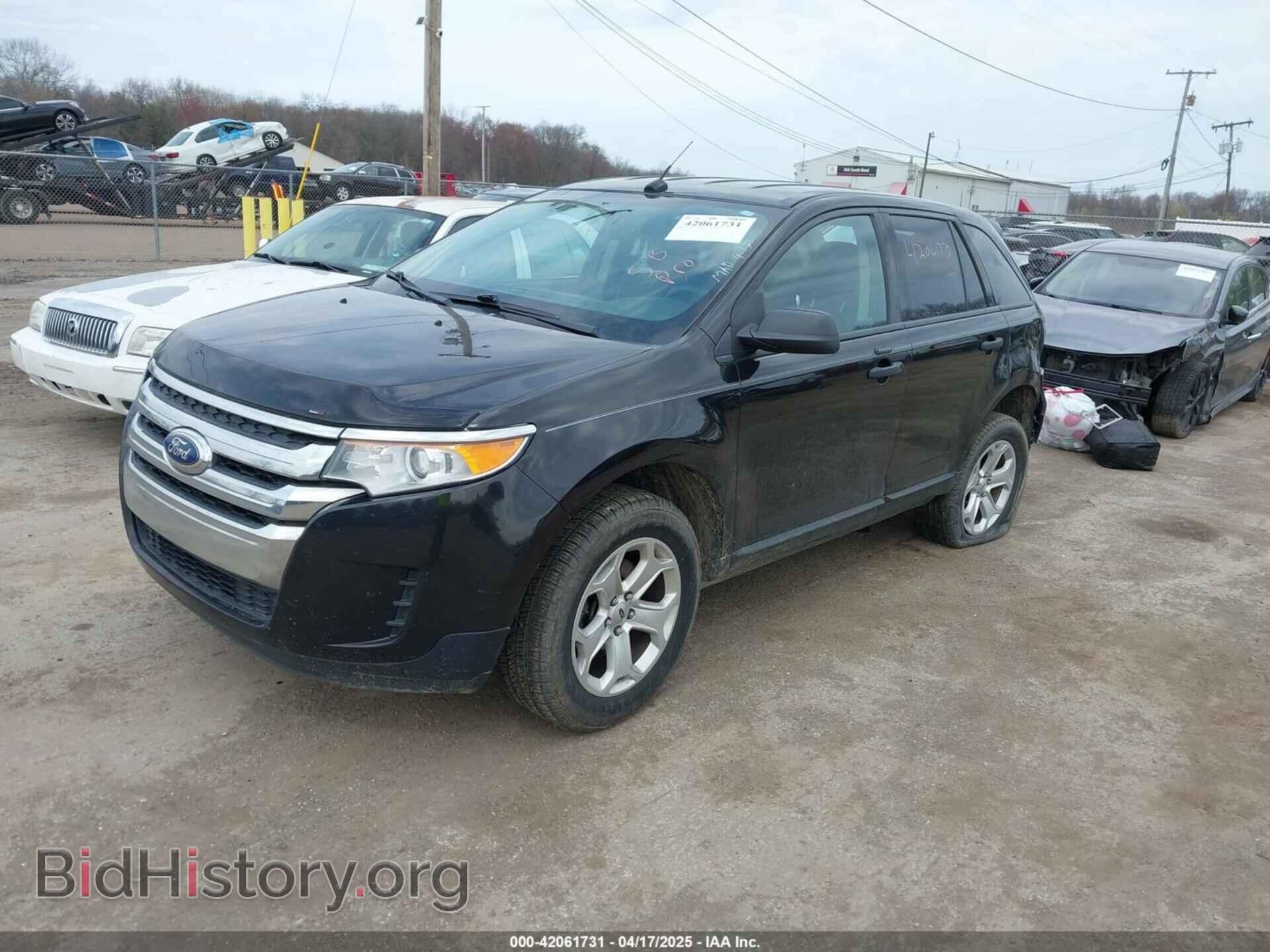 2014 FORD EDGE - VIN: 2FMDK4GCXEBB11921 - Фото 2