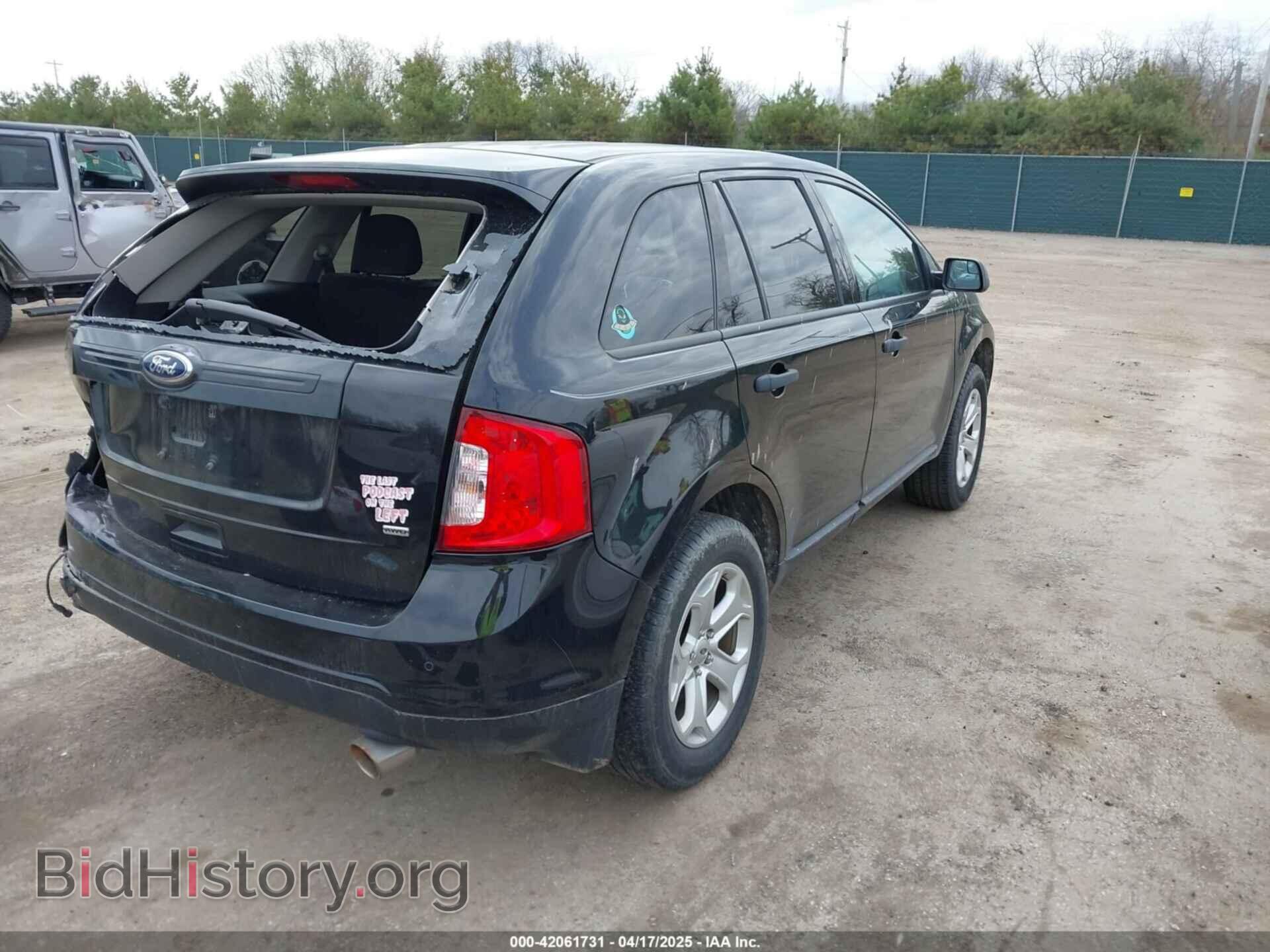 2014 FORD EDGE - VIN: 2FMDK4GCXEBB11921 - Фото 4