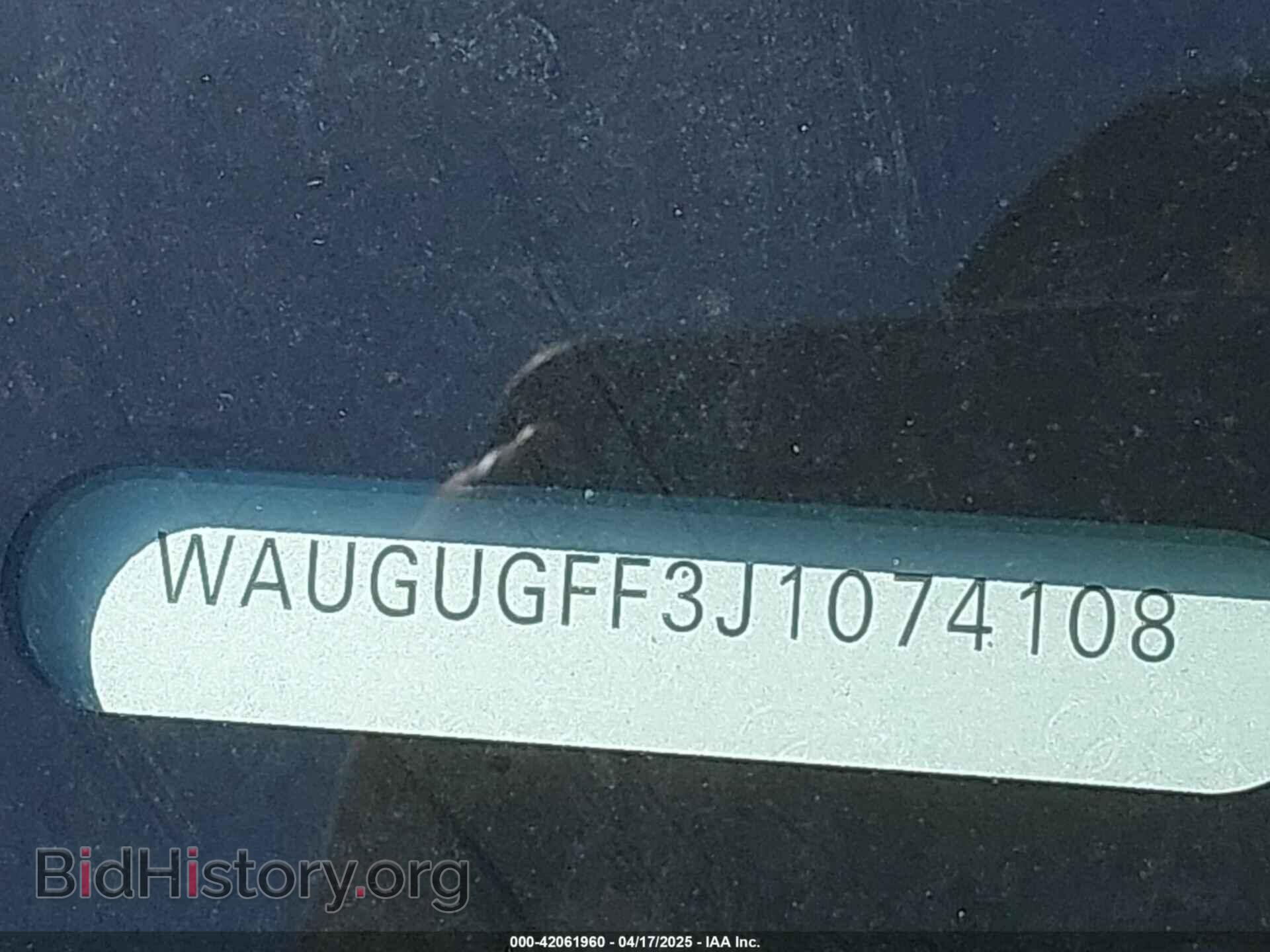 2018 AUDI A3 - VIN: WAUGUGFF3J1074108 - Фото 9