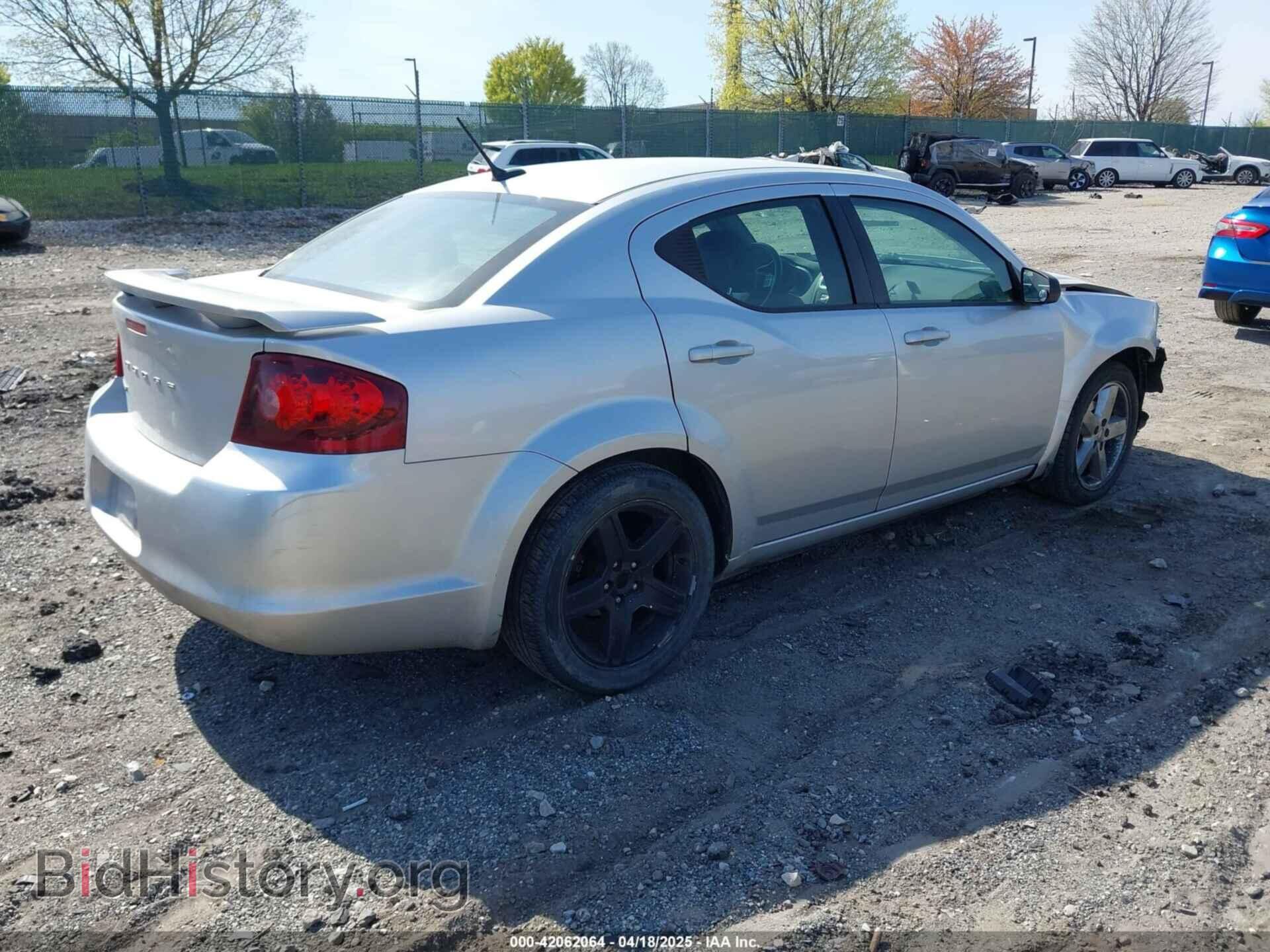 2012 DODGE AVENGER - VIN: 1C3CDZAB6CN147327 - Фото 4