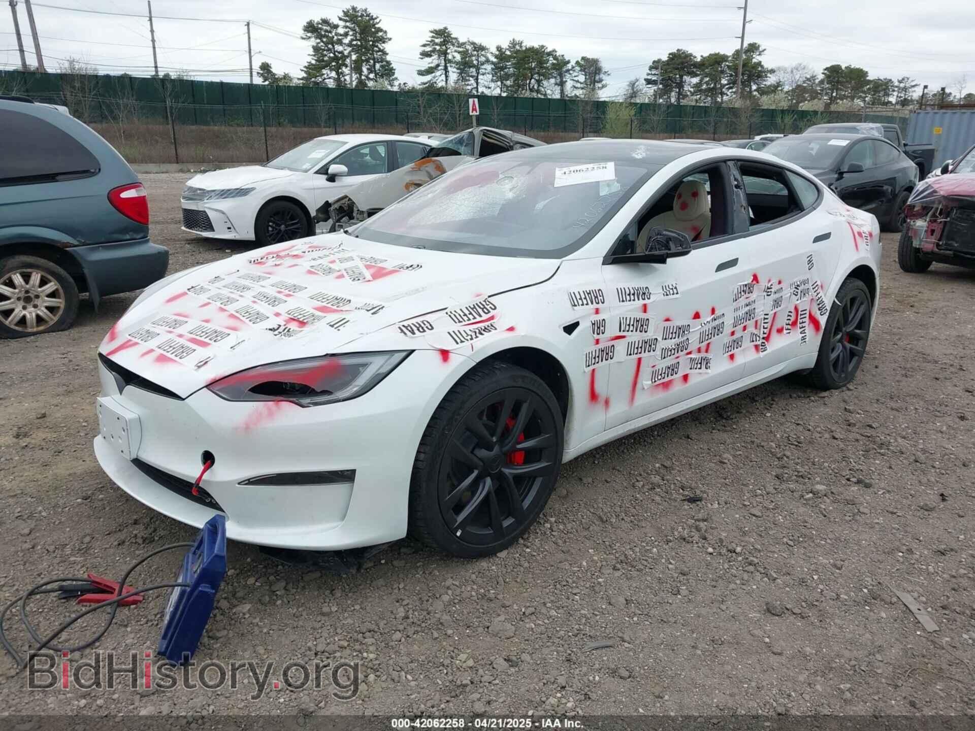 2023 TESLA MODEL S - VIN: 5YJSA1E68PF507197 - Фото 2