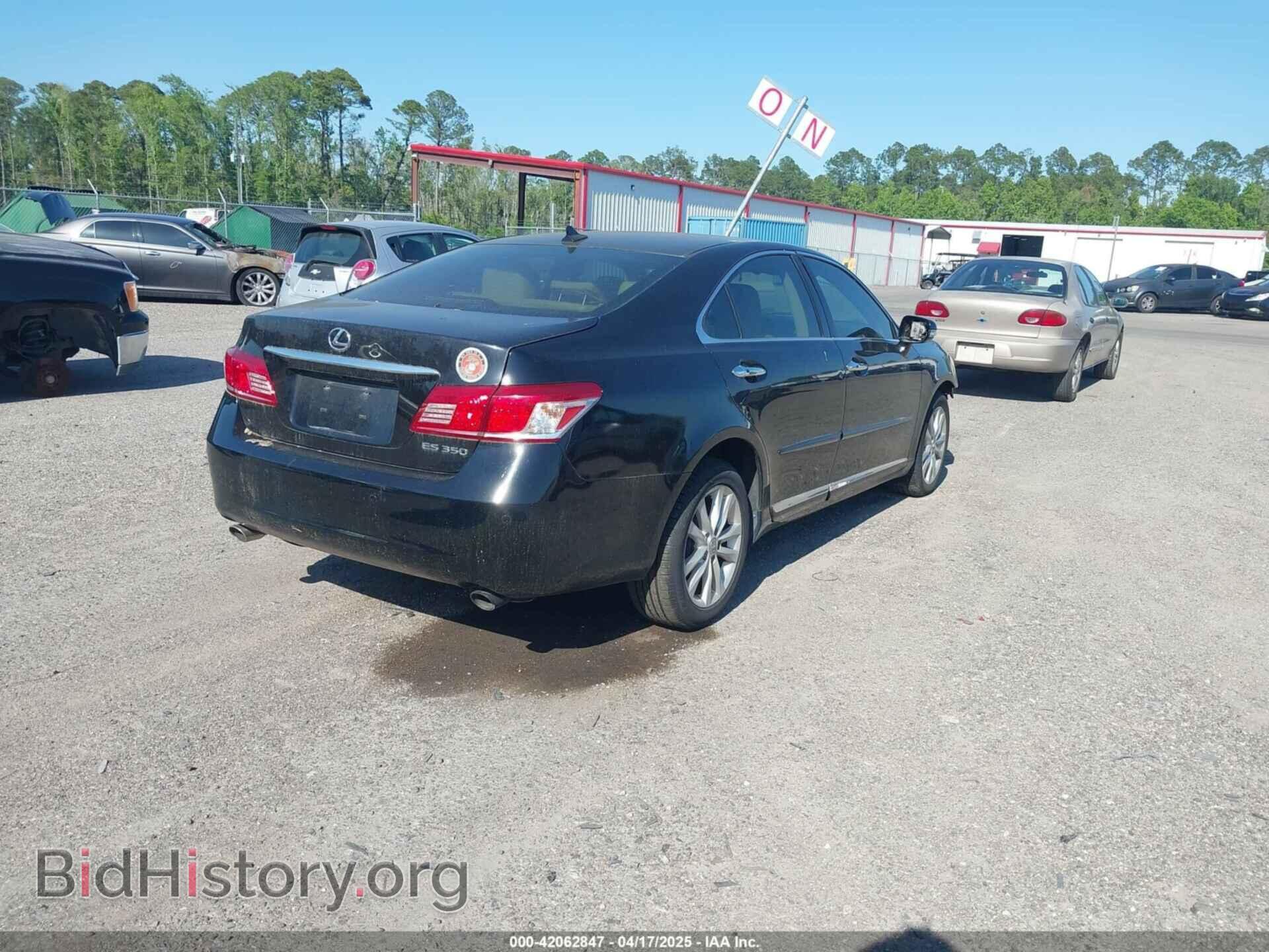 2011 LEXUS ES 350 - VIN: JTHBK1EG2B2452620 - Фото 4