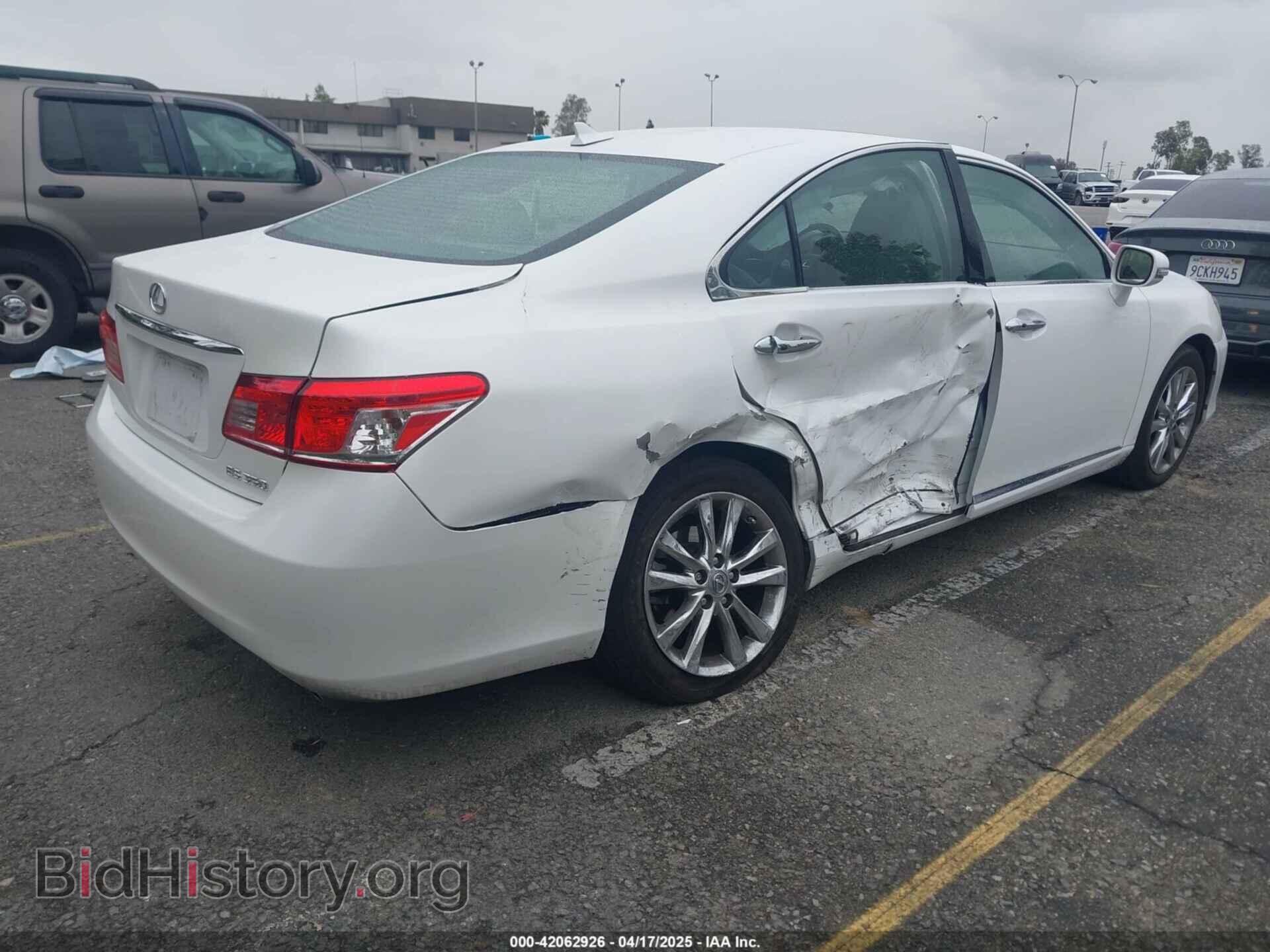 2011 LEXUS ES 350 - VIN: JTHBK1EG8B2425485 - Фото 4