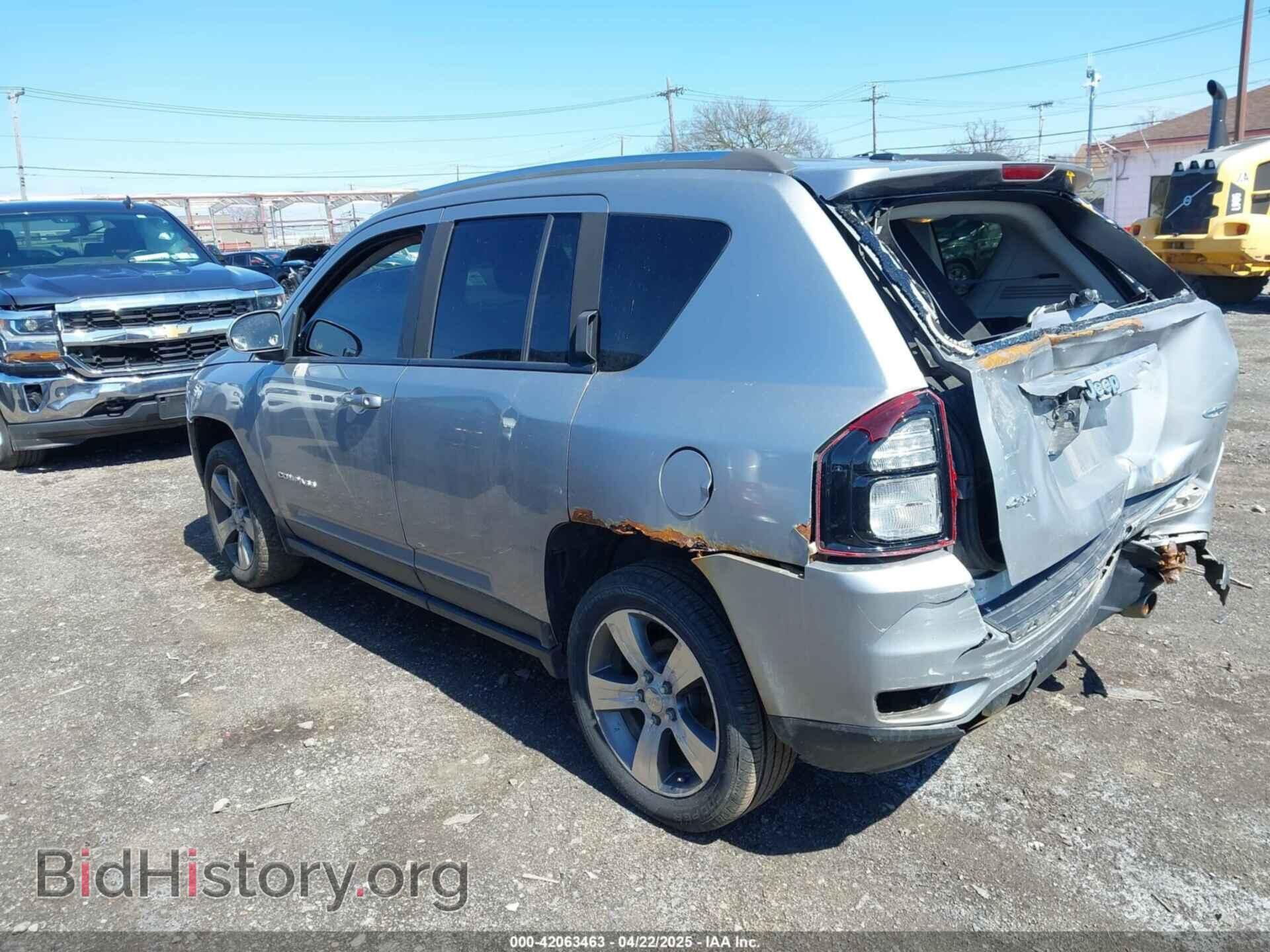 2016 JEEP COMPASS - VIN: 1C4NJDEB7GD762944 - Фото 3