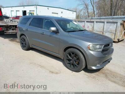 2012 Dodge DURANGO R/T, серый — VIN 1C4SDJCT5CC100719, IAAI
