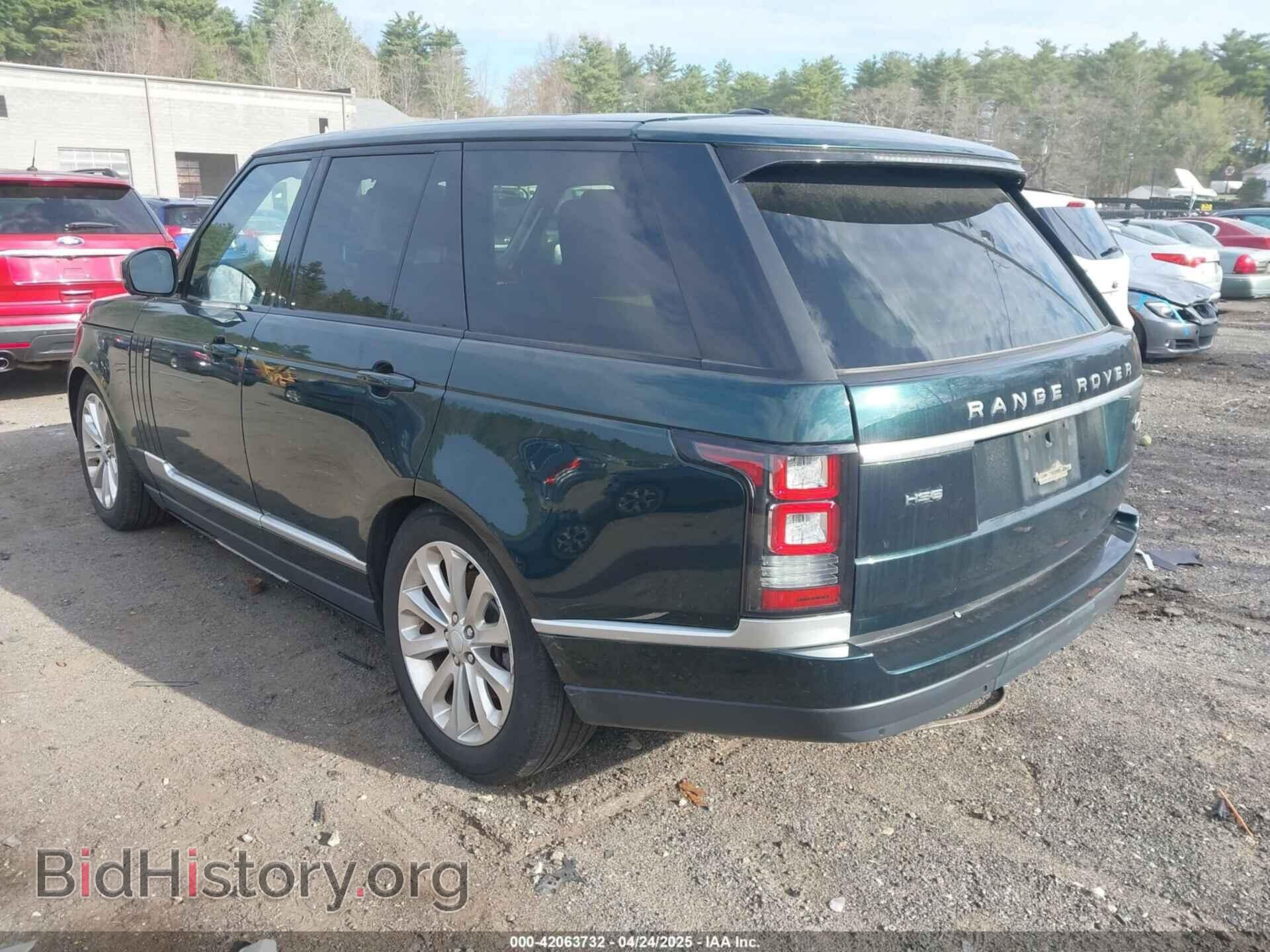 2015 LAND ROVER RANGE ROVER - VIN: SALGS2VF6FA233443 - Фото 3