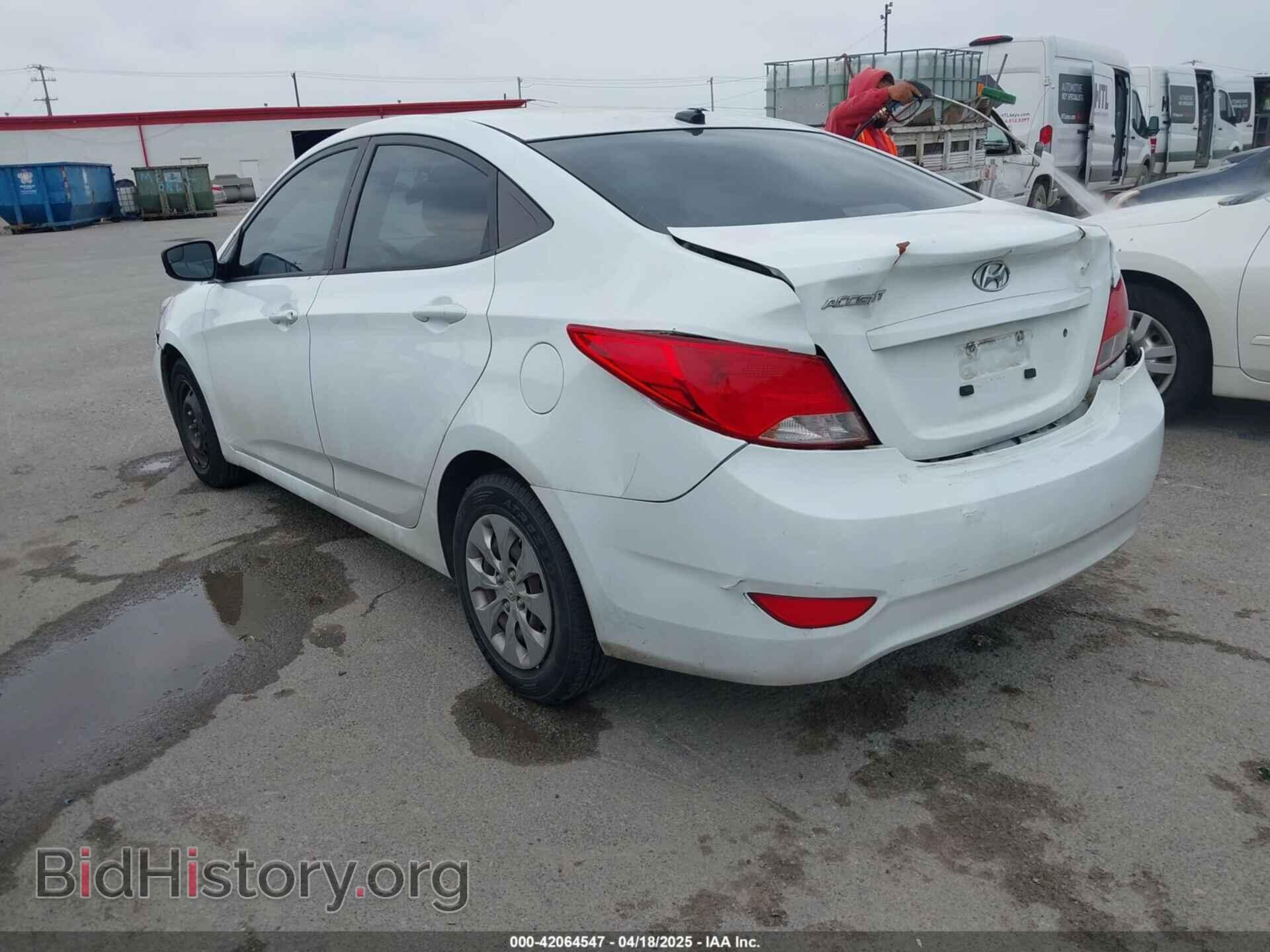 2015 HYUNDAI ACCENT - VIN: KMHCT4AE3FU861627 - Фото 3