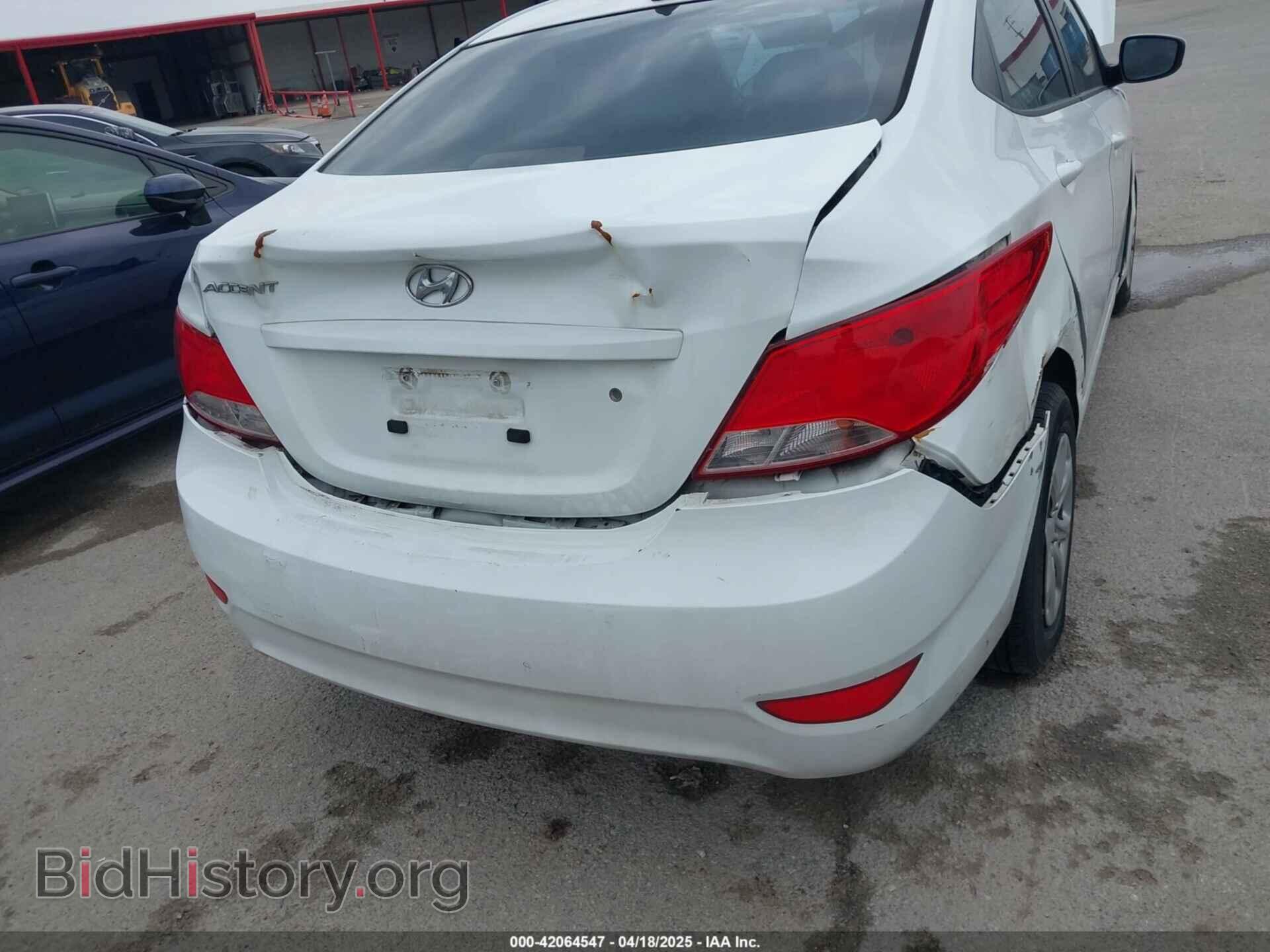 2015 HYUNDAI ACCENT - VIN: KMHCT4AE3FU861627 - Фото 6