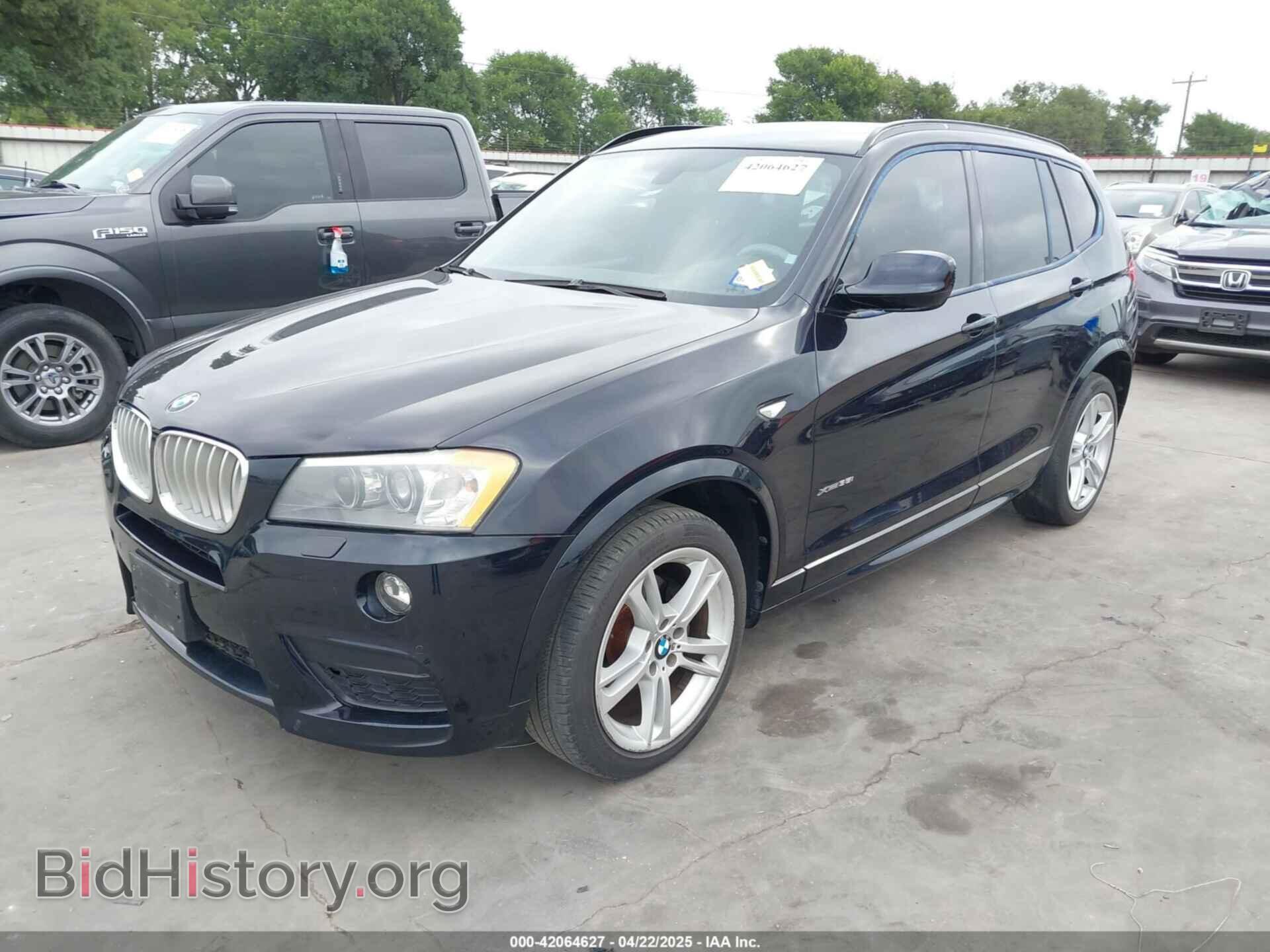 2014 BMW X3 - VIN: 5UXWX7C58E0E76382 - Фото 2