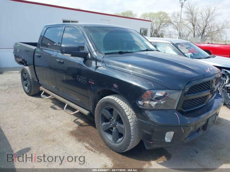 2018 RAM 1500 Big Horn 4X4 5'7 Box (VIN 1C6RR7LT9JS220245) — photo 1 of 19, IAAI, damage: rear