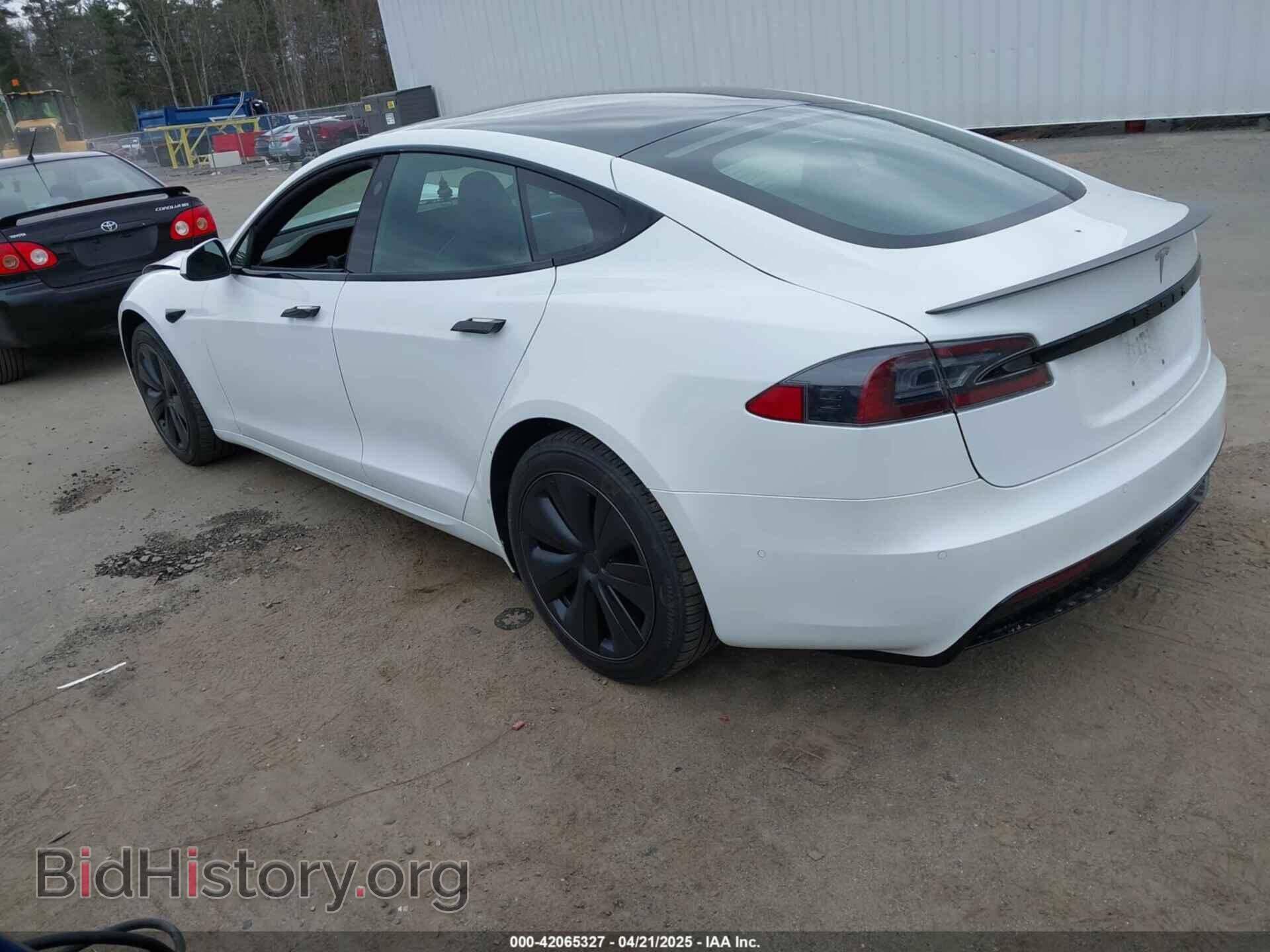 2022 TESLA MODEL S - VIN: 5YJSA1E66NF460054 - Фото 3