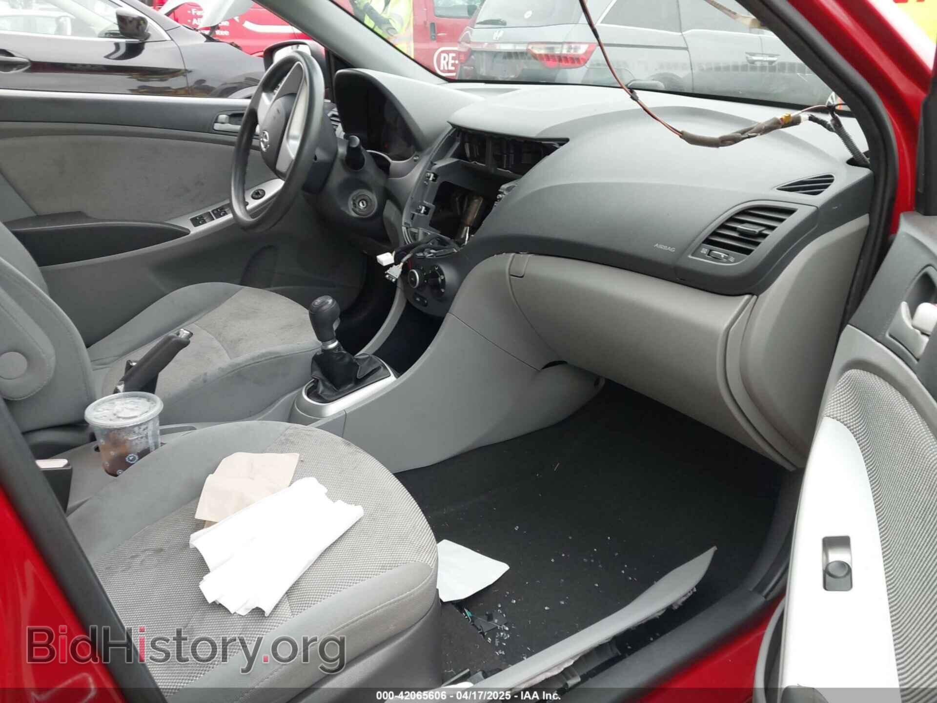 2012 HYUNDAI ACCENT - VIN: KMHCT4AE1CU214347 - Фото 5