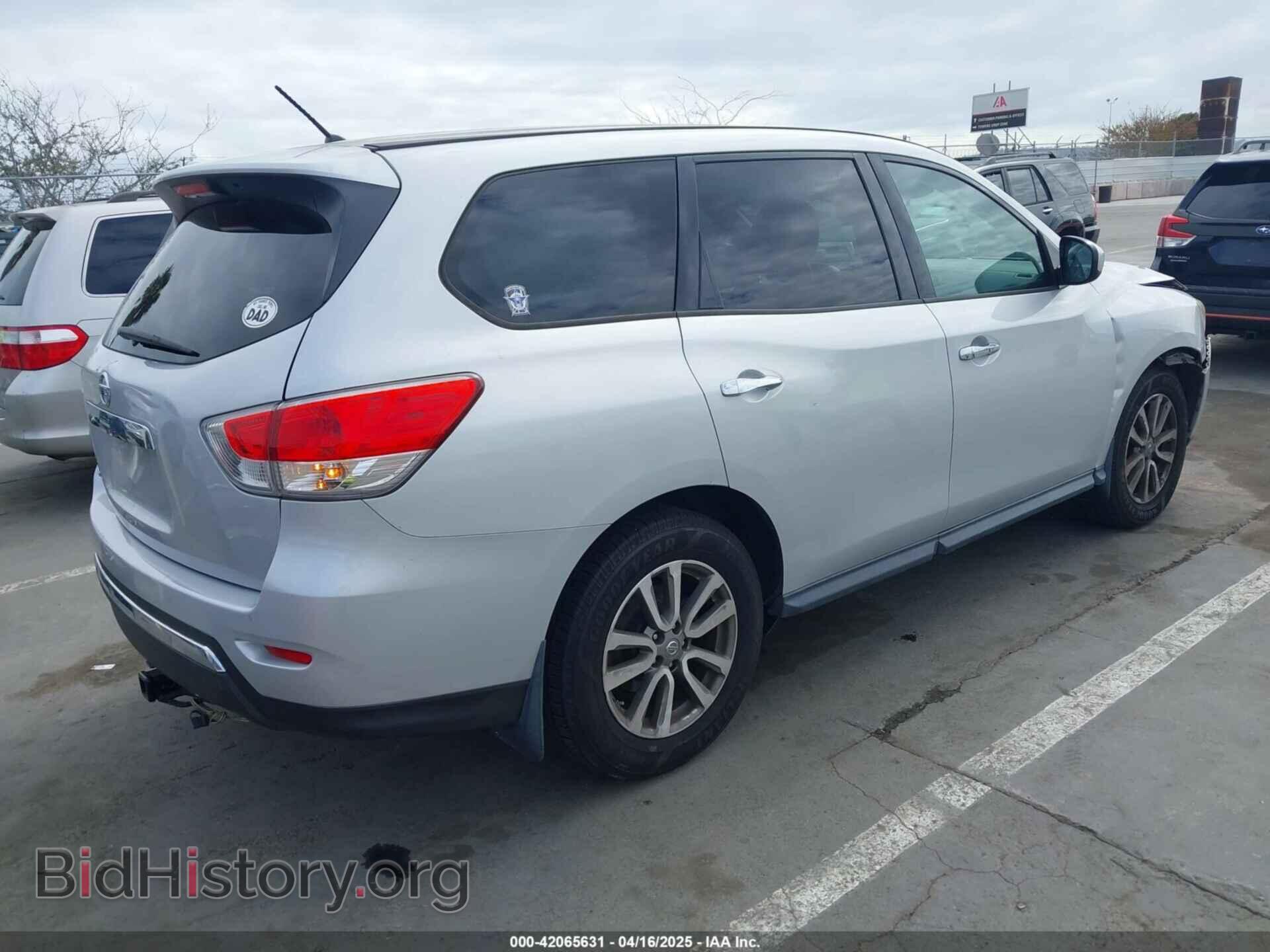 2015 NISSAN PATHFINDER - VIN: 5N1AR2MN2FC643352 - Фото 4